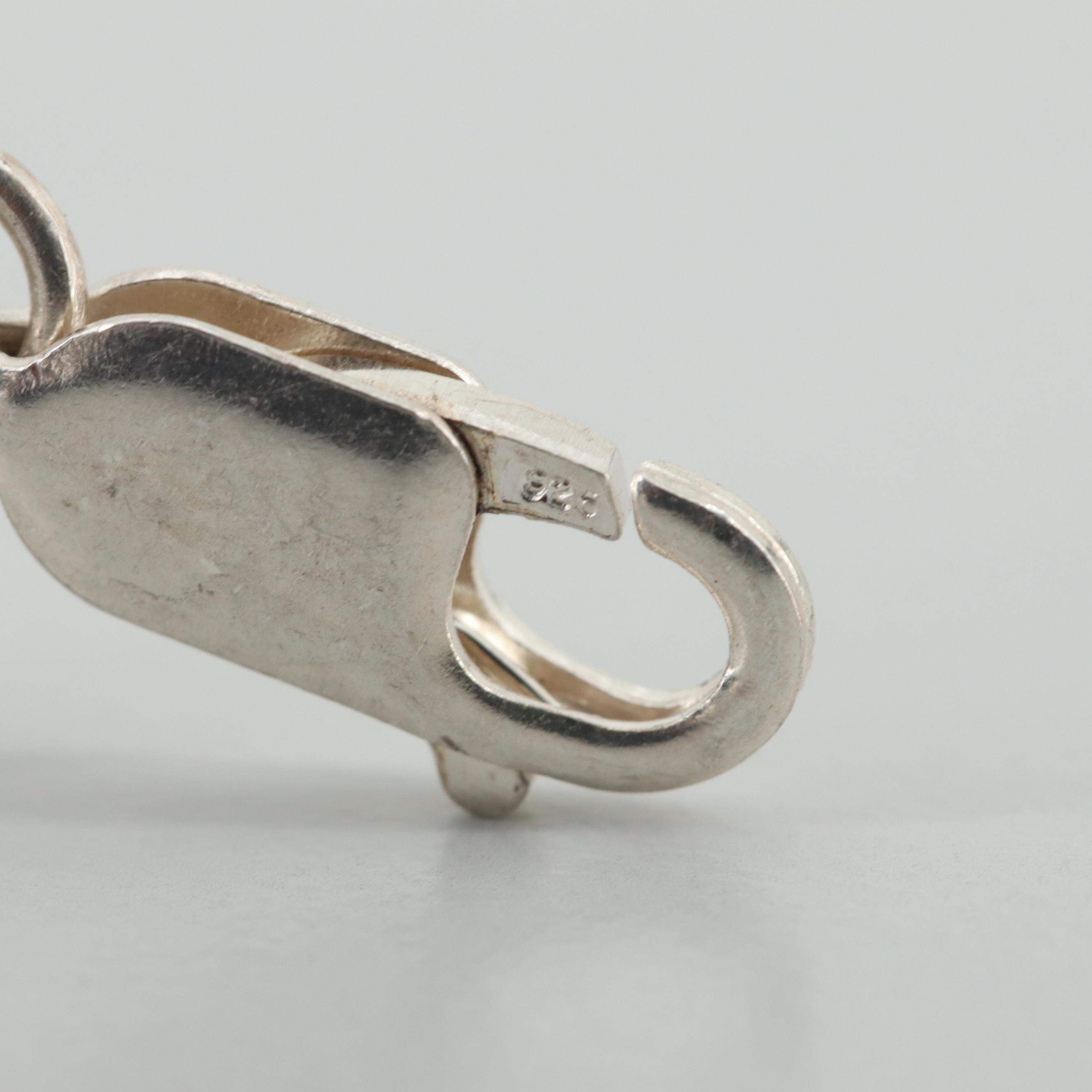 Sterling Silver Textured Bracelet