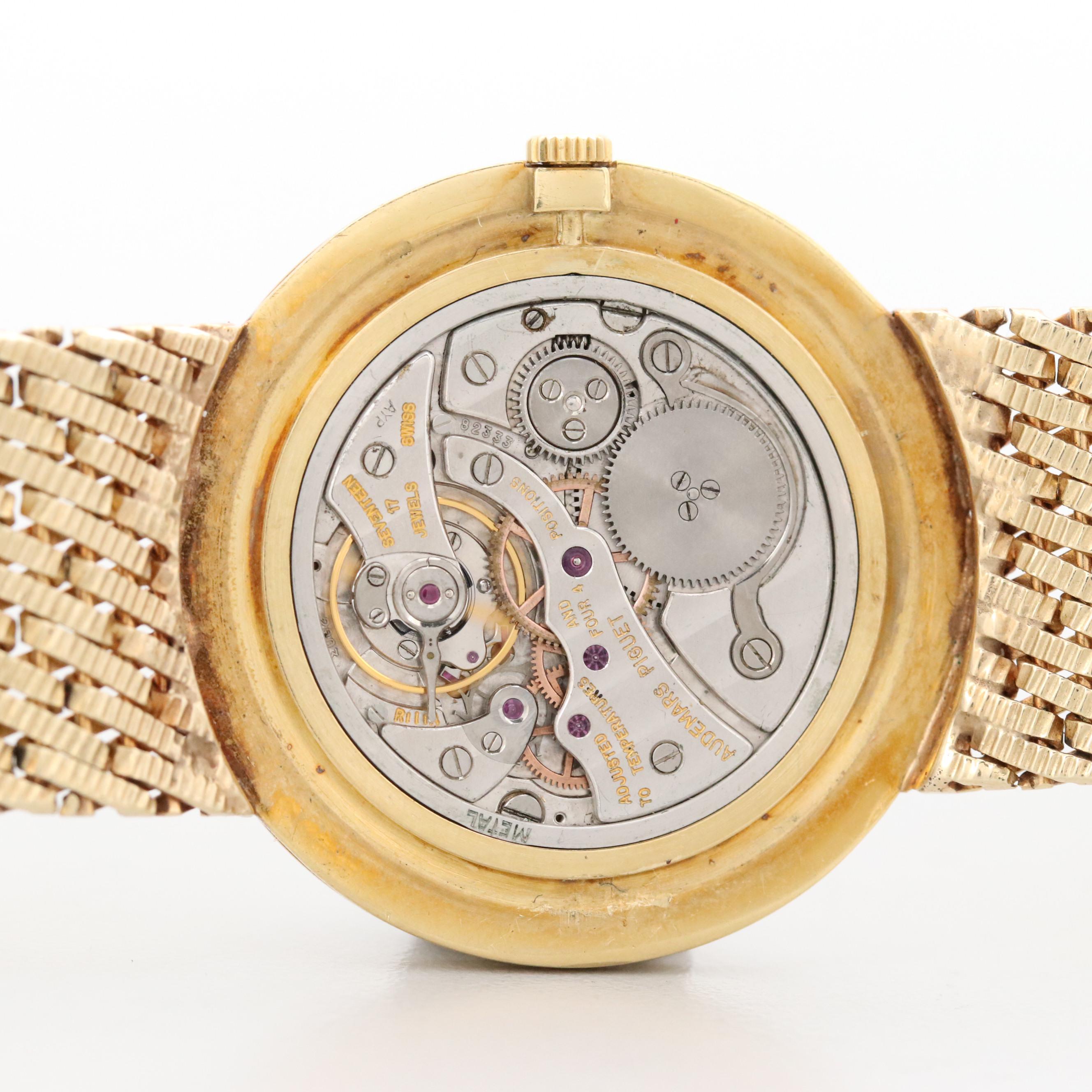 Vintage Audemars Piguet Ultra-Thin 18K and 14K Gold Watch, Circa 1960