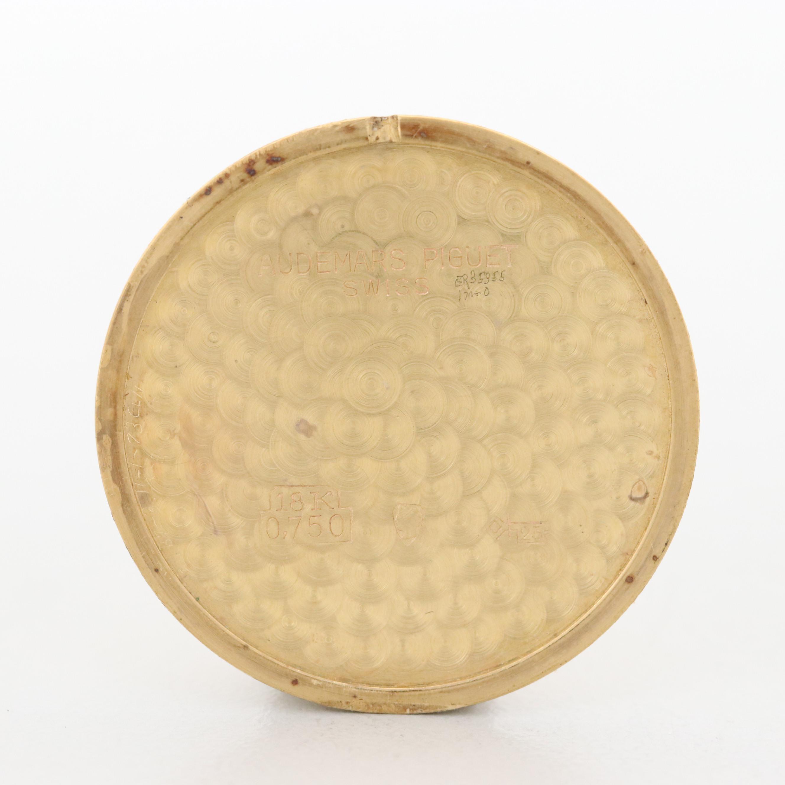 Vintage Audemars Piguet Ultra-Thin 18K and 14K Gold Watch, Circa 1960