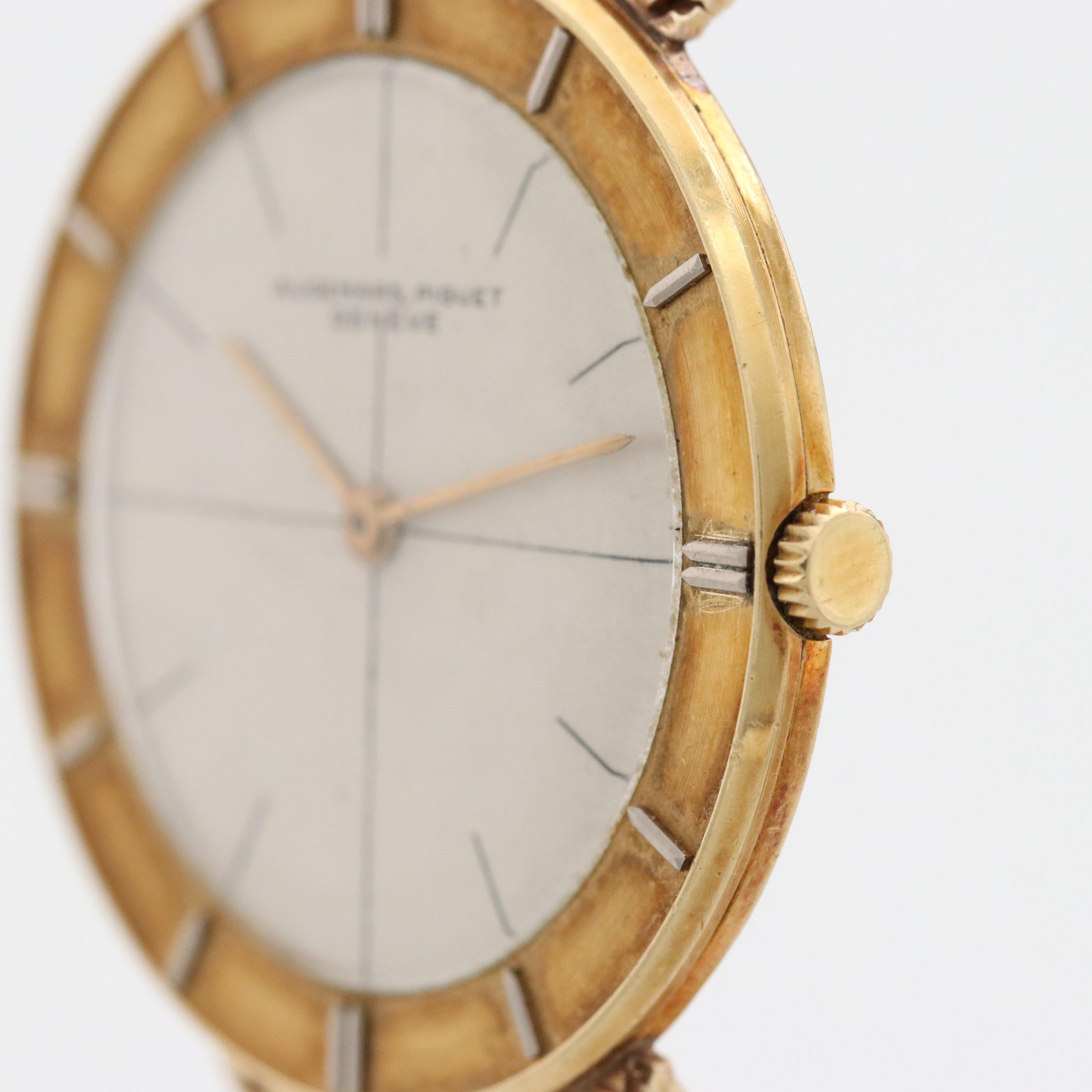 Vintage Audemars Piguet Ultra-Thin 18K and 14K Gold Watch, Circa 1960