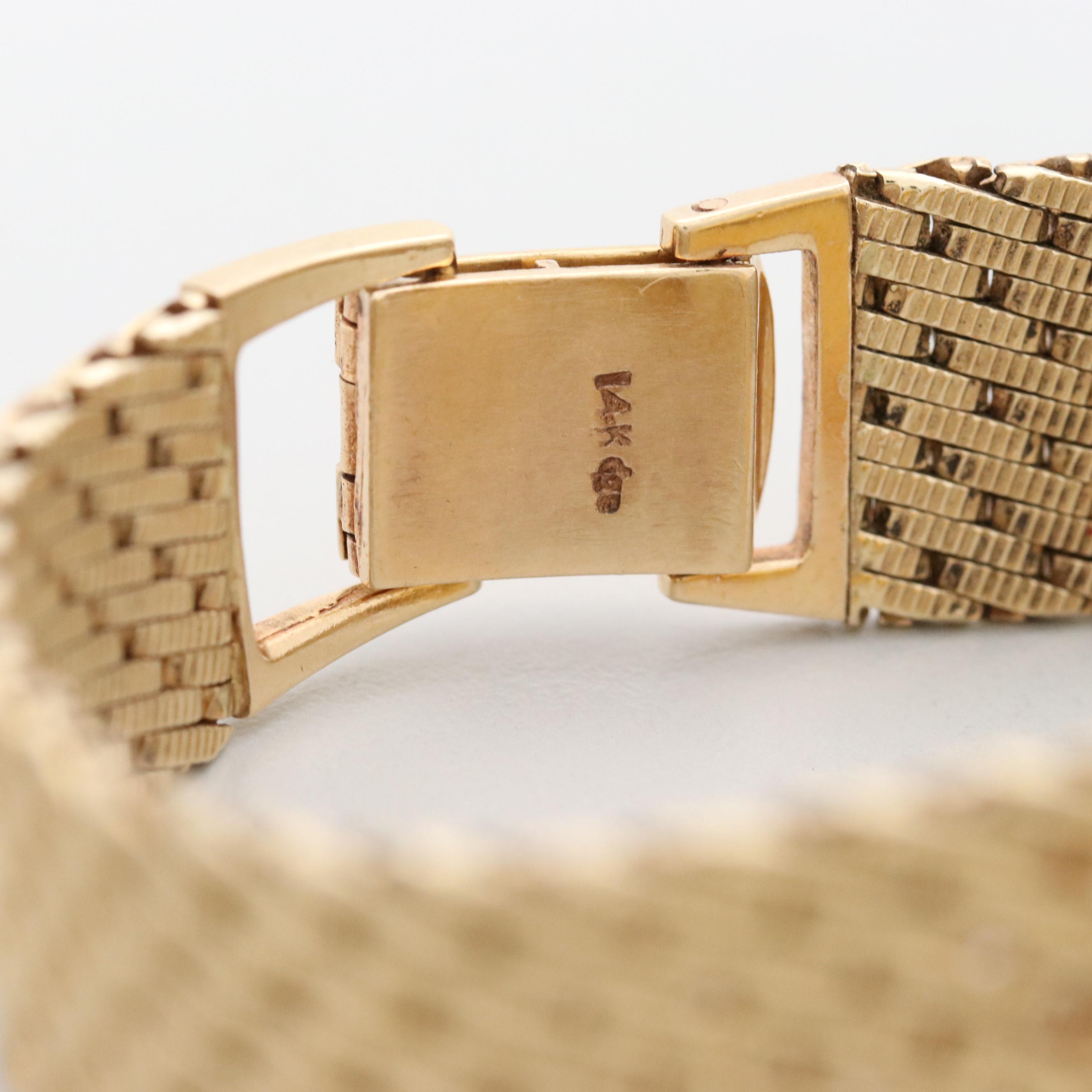 Vintage Audemars Piguet Ultra-Thin 18K and 14K Gold Watch, Circa 1960
