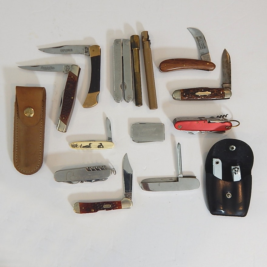 Folding Knives, Leatherman, Multi-Tool Knives, Clippers - Case, More