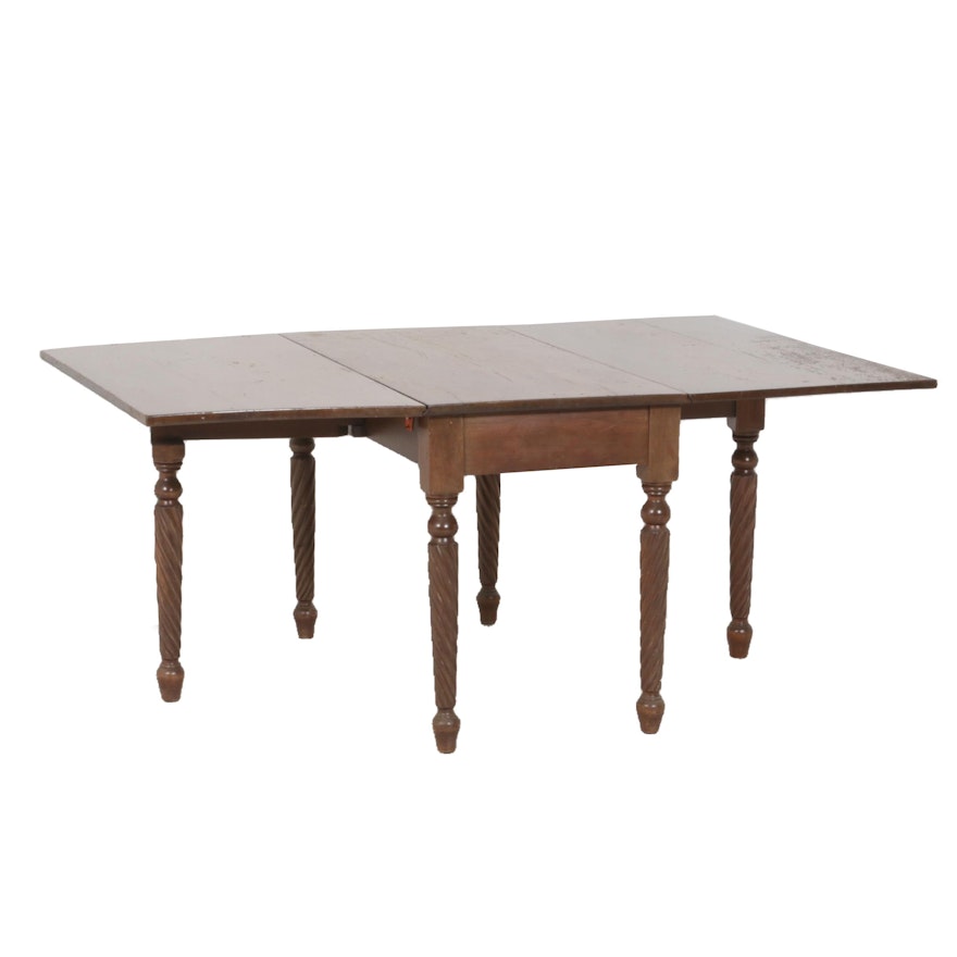 Solid Wood Drop Leaf Gateleg Table