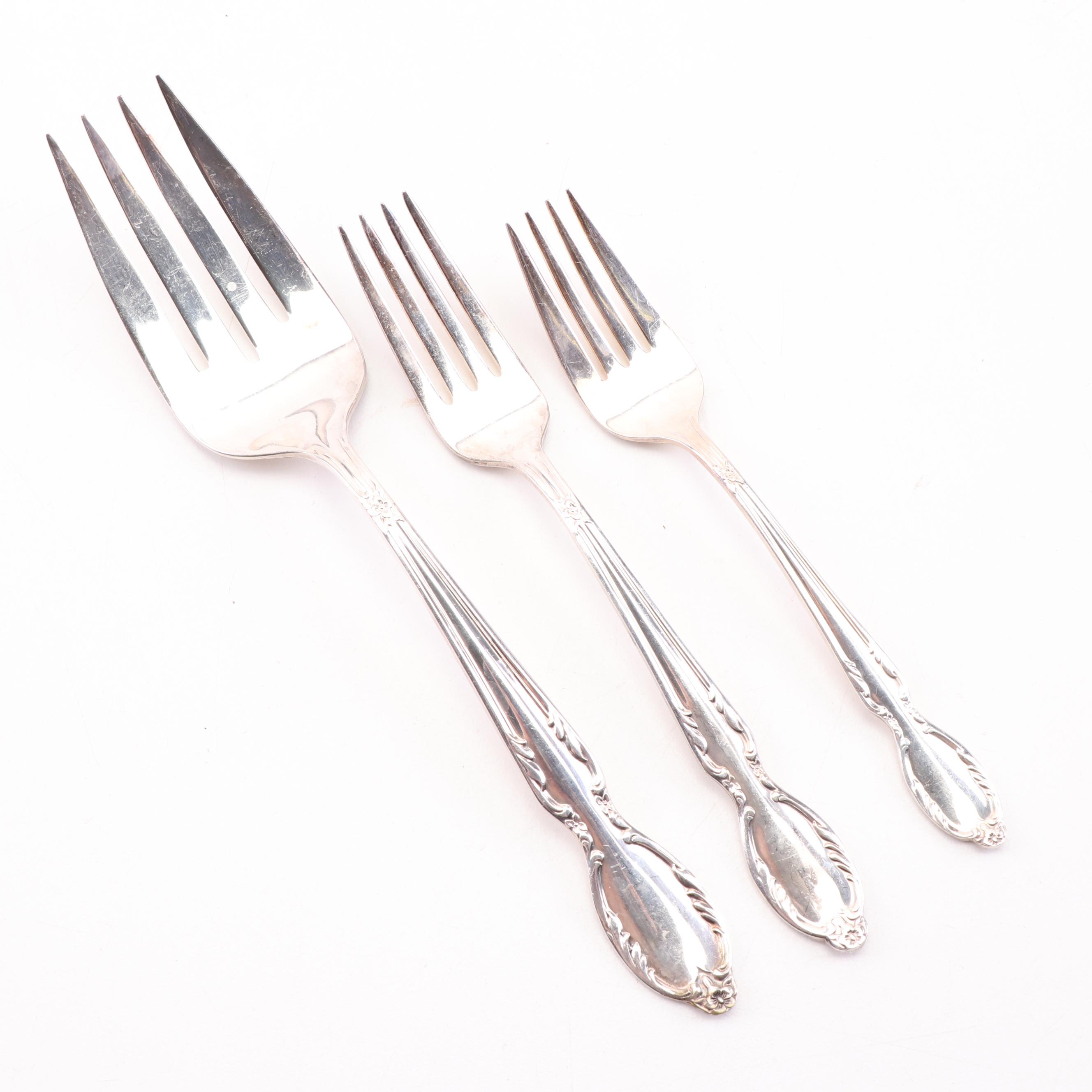 Rogers Bros. "Original Rogers" Silver Plated Flatware Set for Eight