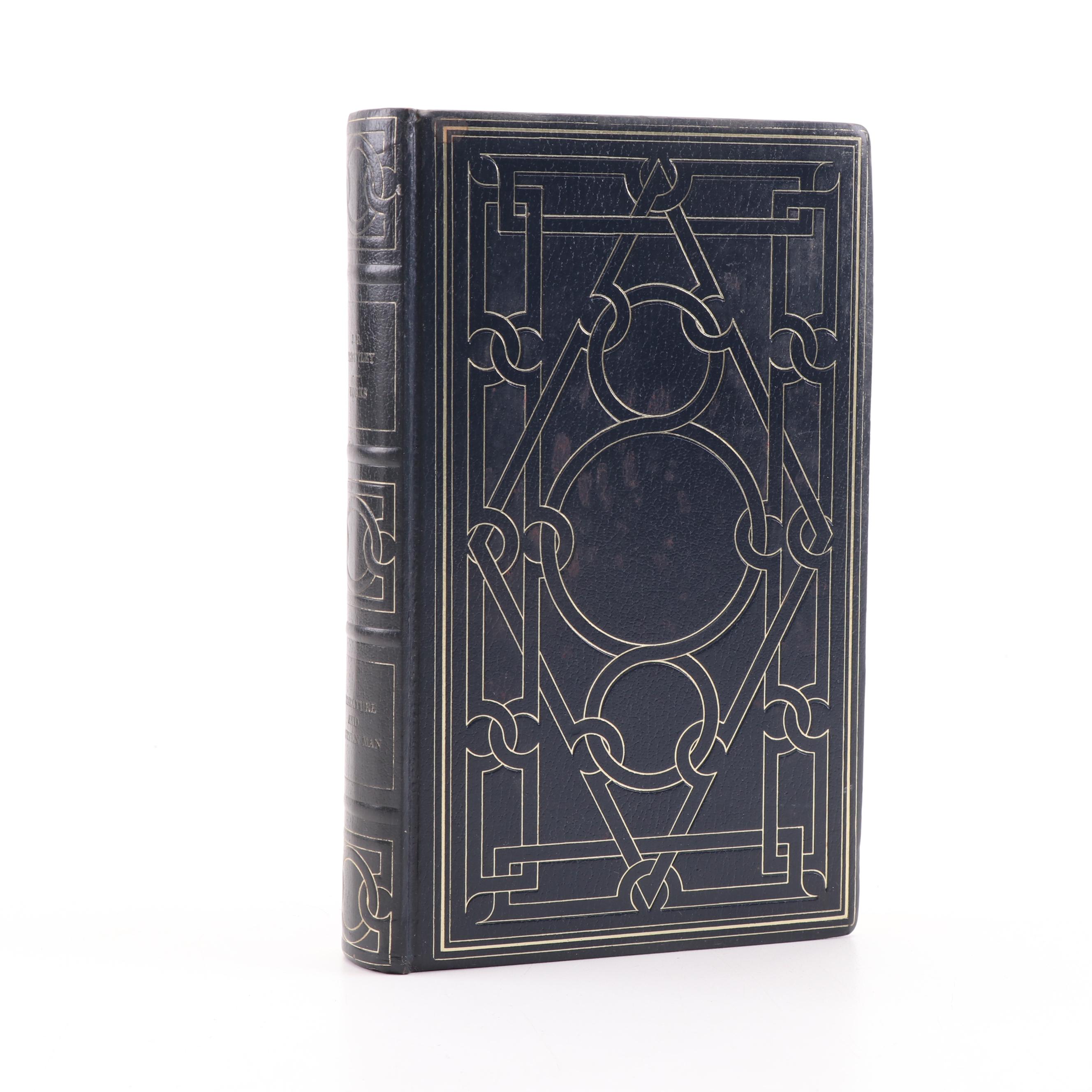 Works by J. B. Priestly in Gilt Leather Bindings, 1960