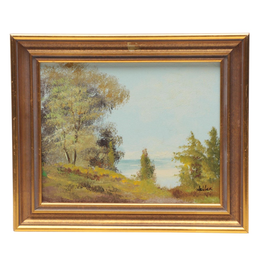 Wehler Landscape Oil Painting