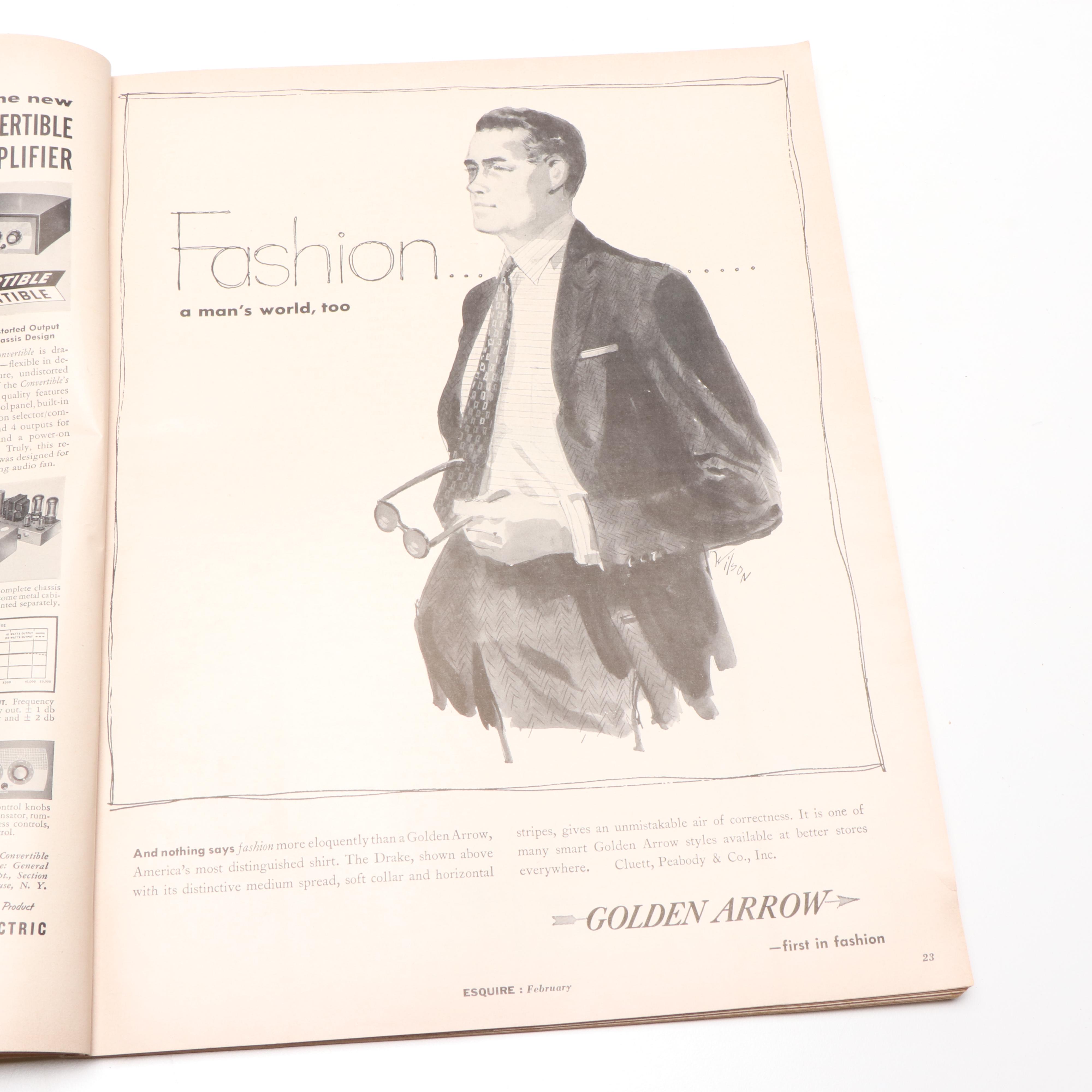 "Esquire" Magazines, Circa 1940s and 1950s