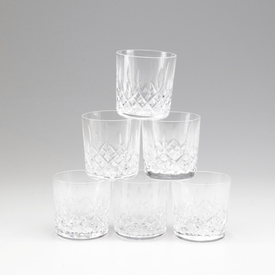 Waterford "Lismore" Old Fashioned Crystal Glasses