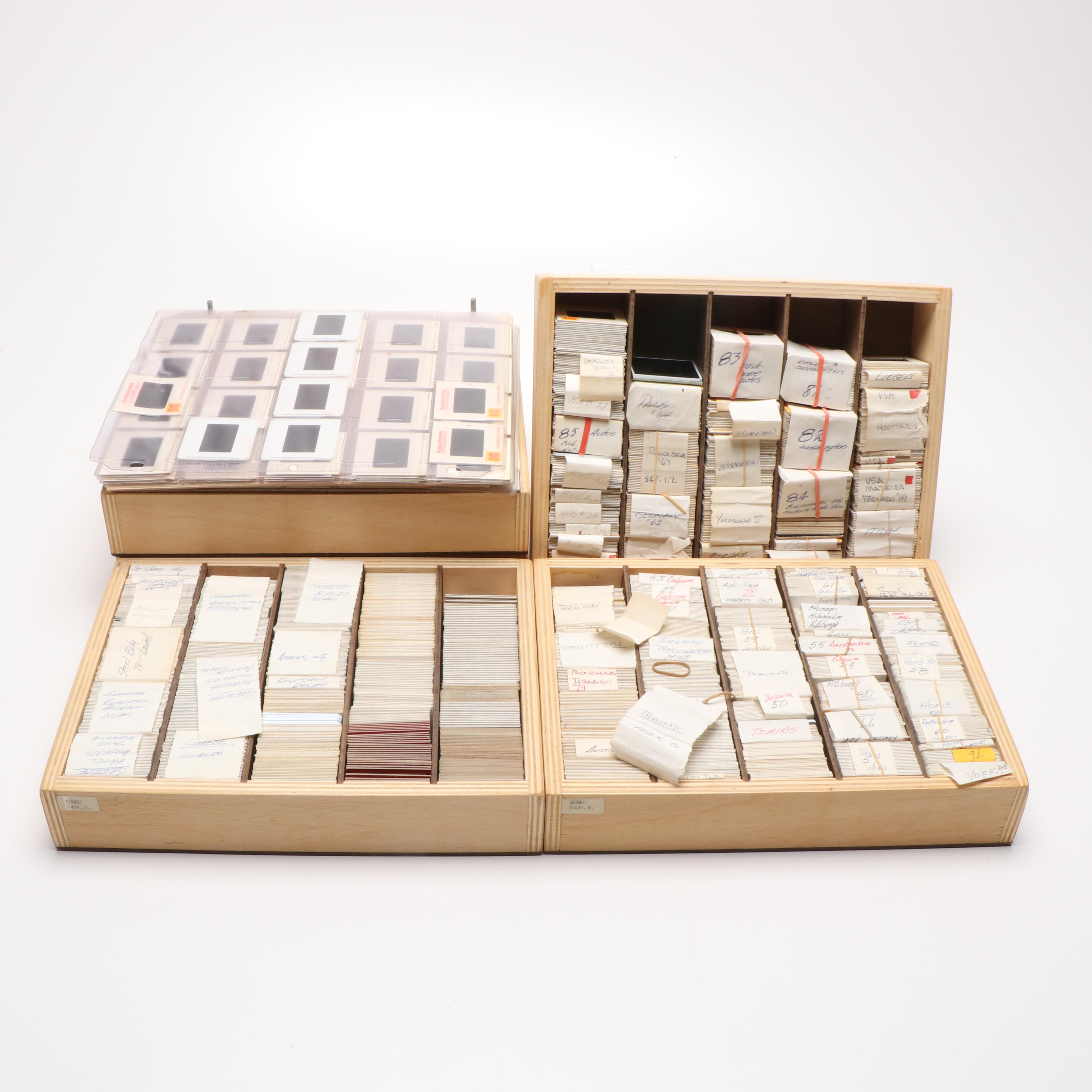 Kodachrome Color Transparency Slides, 1950s