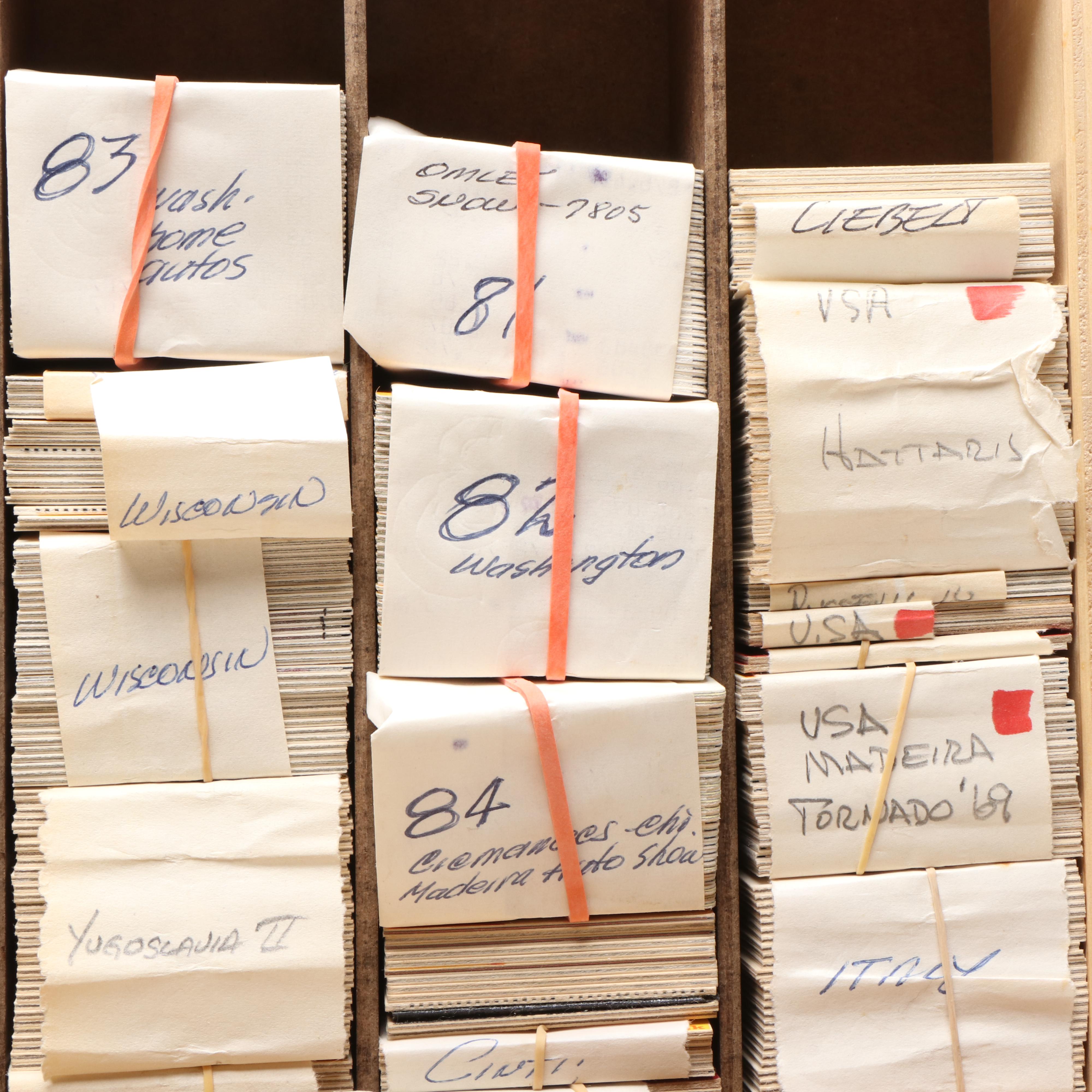 Kodachrome Color Transparency Slides, 1950s