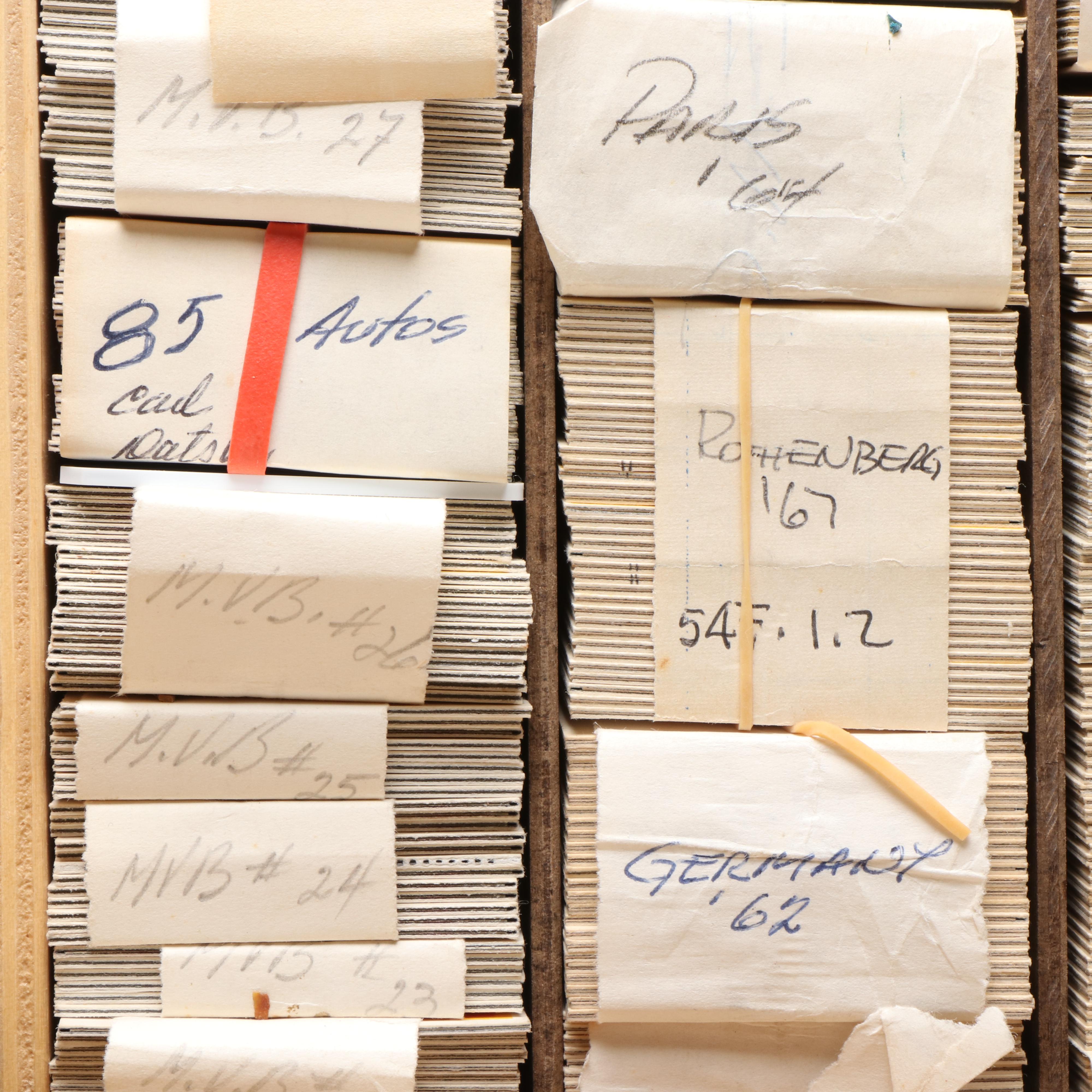 Kodachrome Color Transparency Slides, 1950s