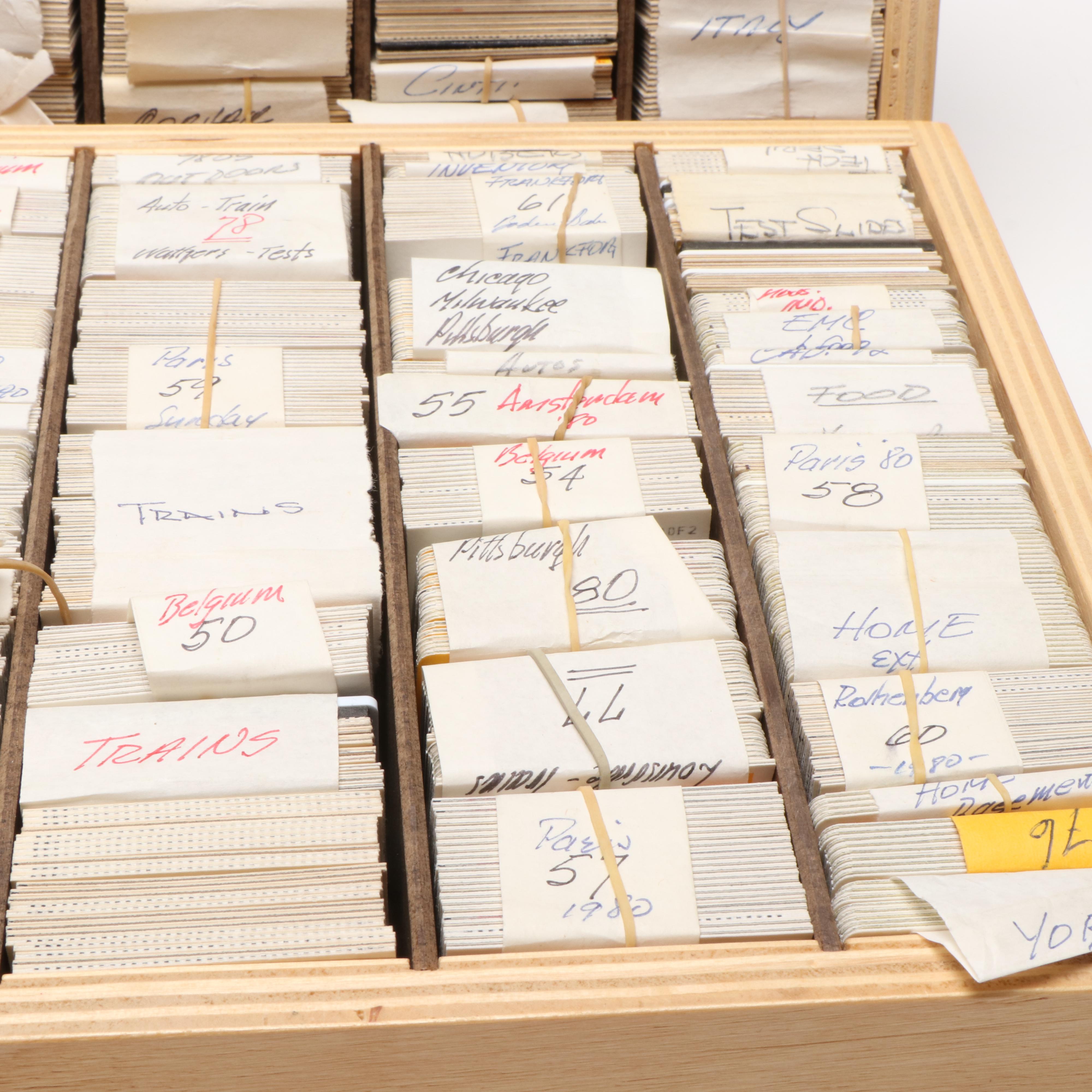 Kodachrome Color Transparency Slides, 1950s