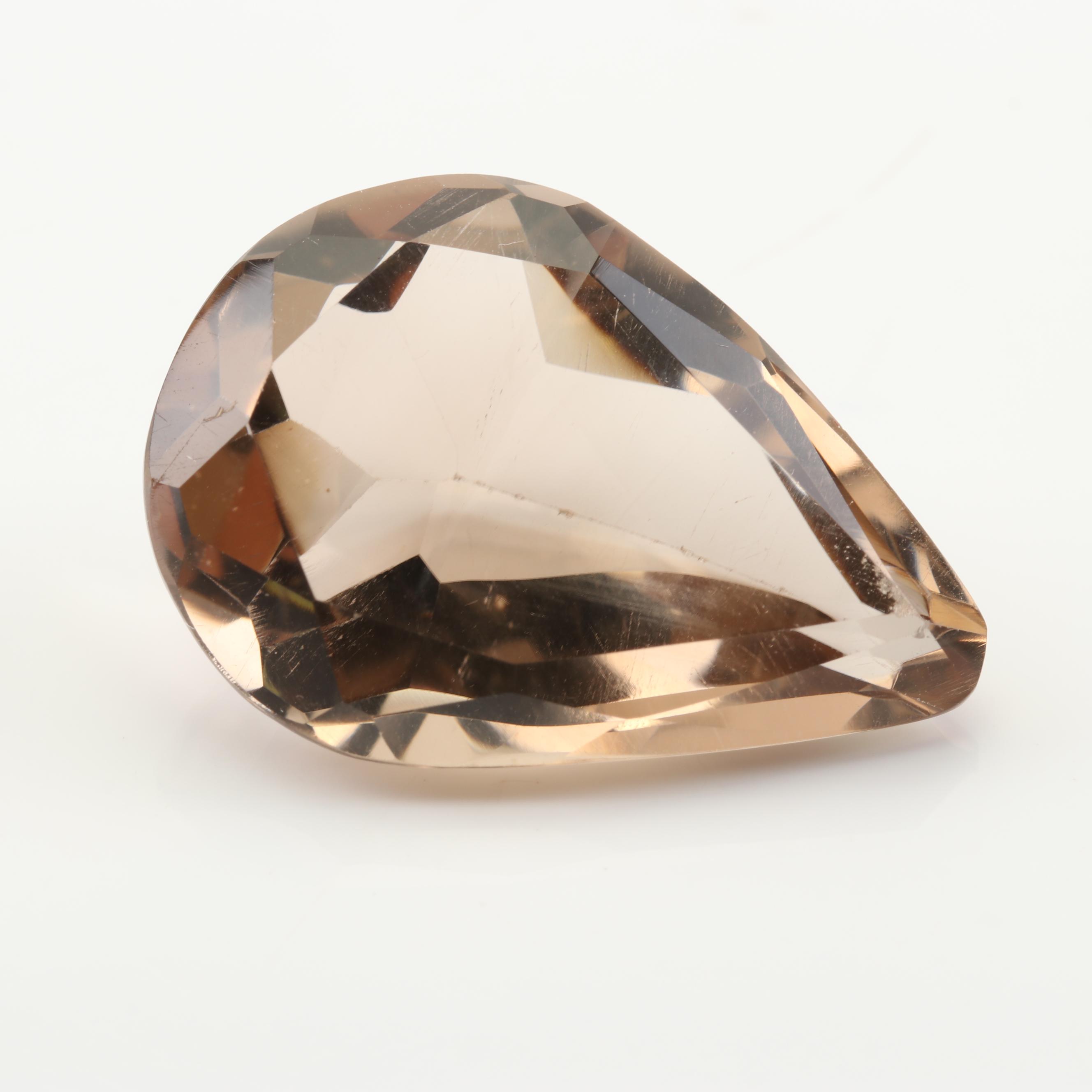 Loose 23.93 CT Smoky Quartz