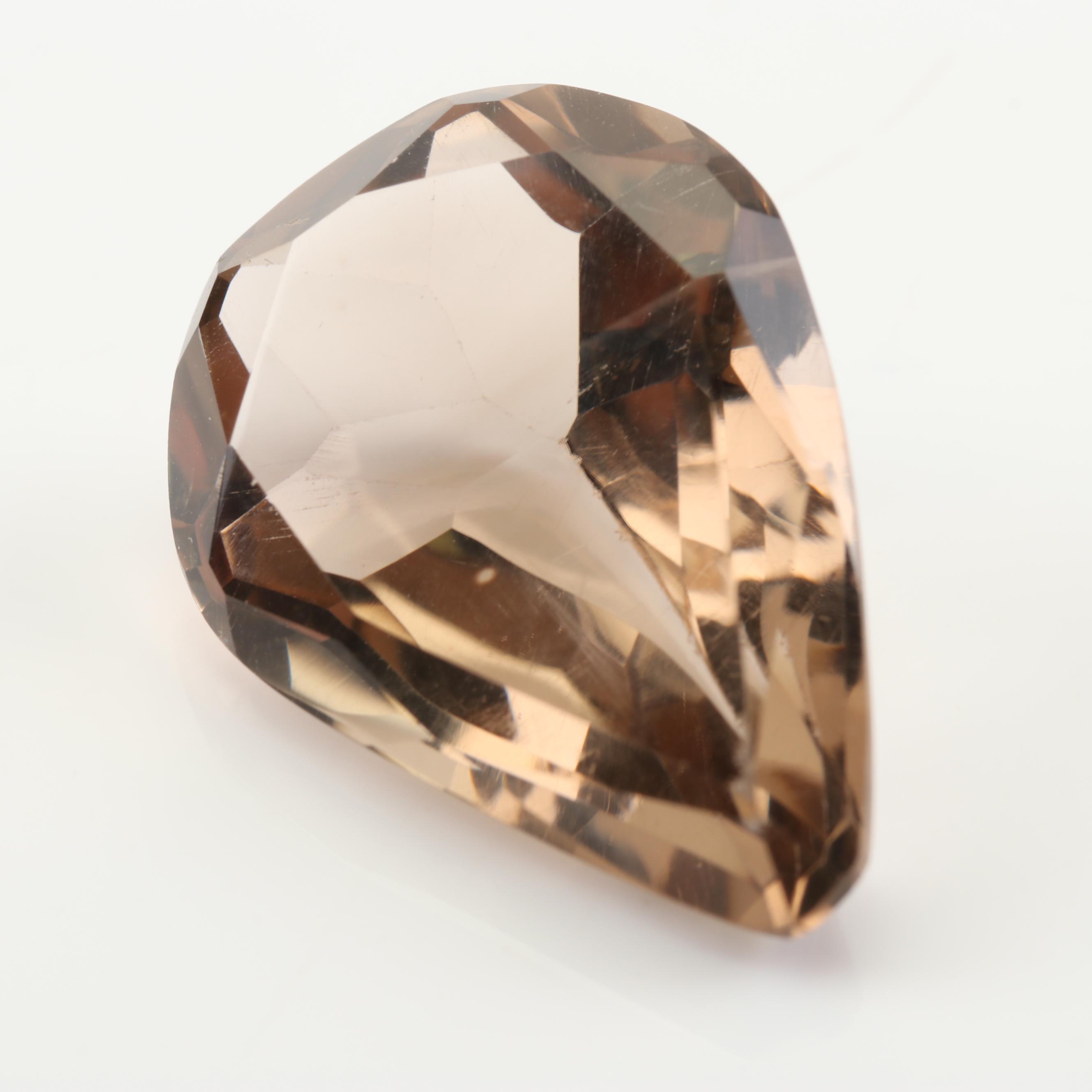 Loose 23.93 CT Smoky Quartz