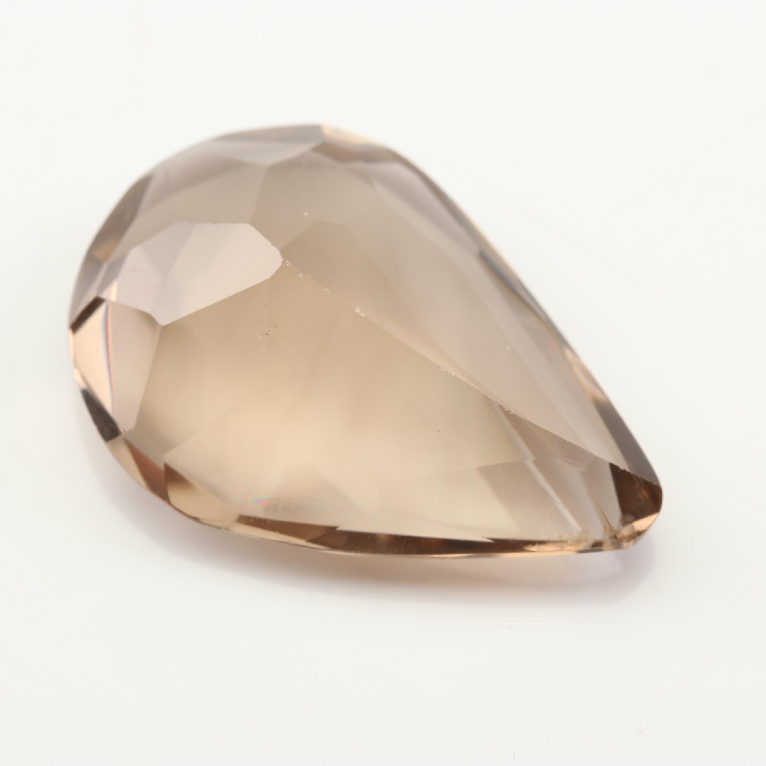 Loose 23.93 CT Smoky Quartz