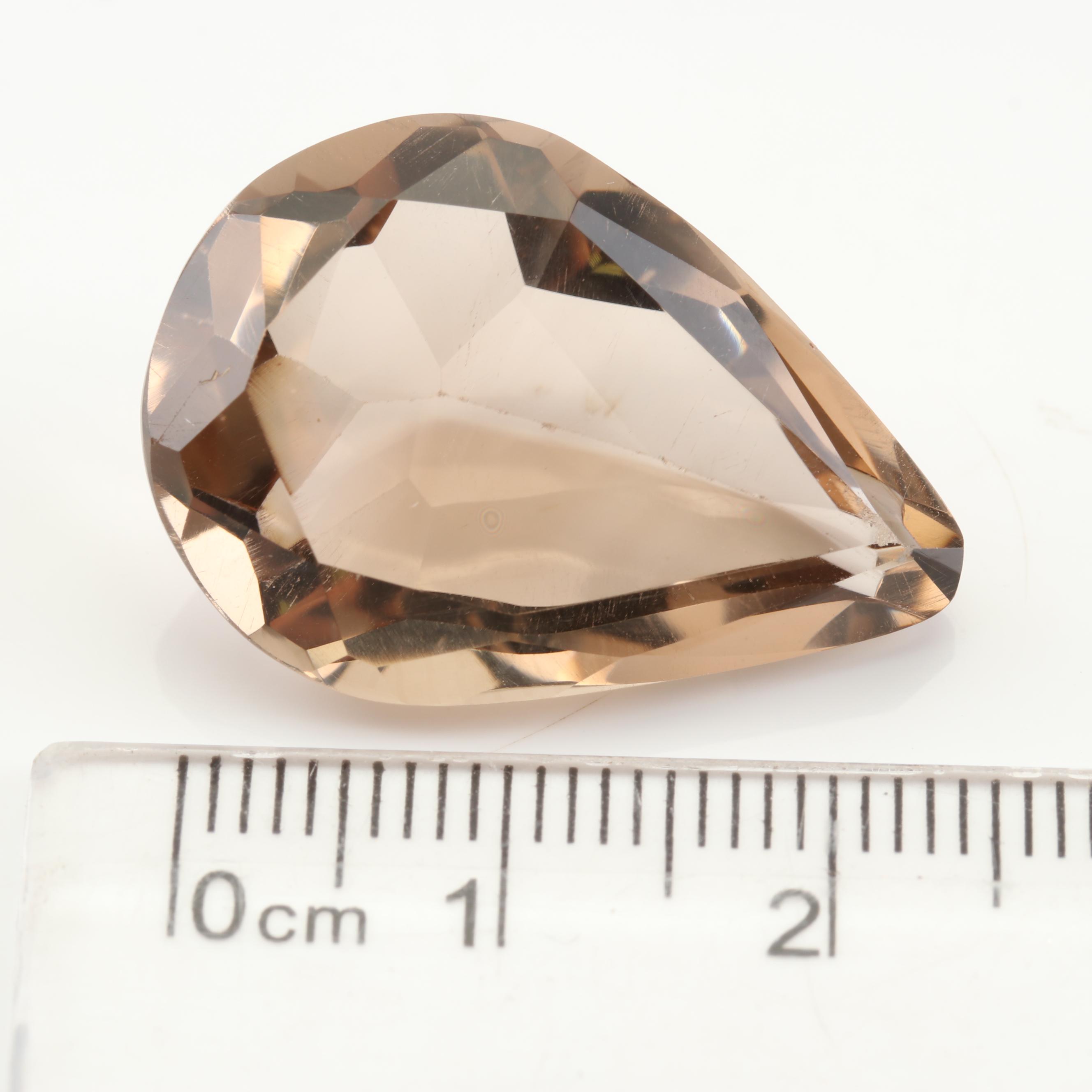 Loose 23.93 CT Smoky Quartz