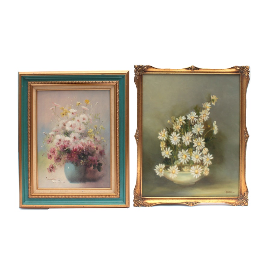 Chrystobel Anderson Floral Still Life Oil Painting and More