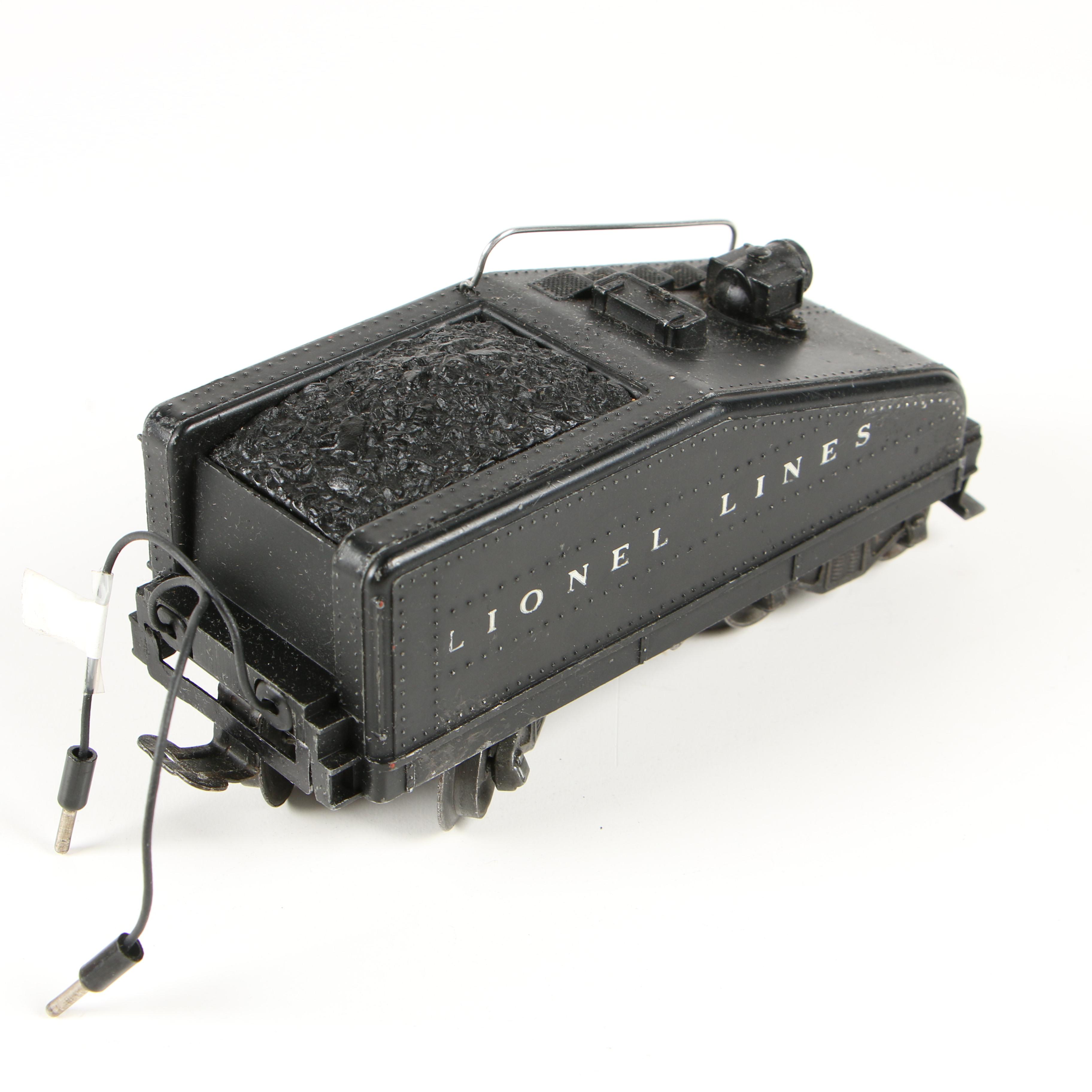 Lionel 1656 Steam Locomotive Switcher with 6403B Slope Back Tender, Late 1940s