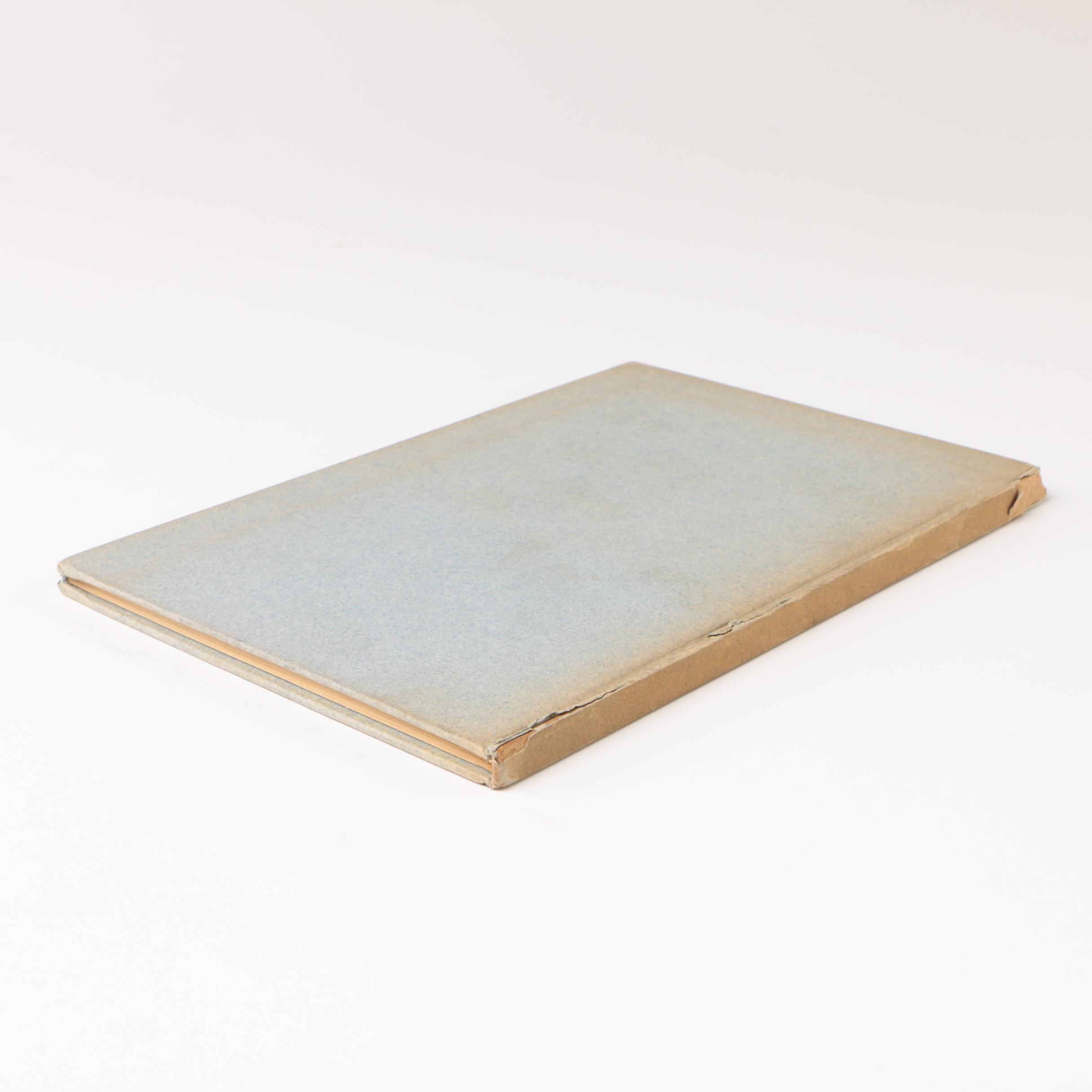 Signed 1931 "American Dry Flies" by Edgar Burke