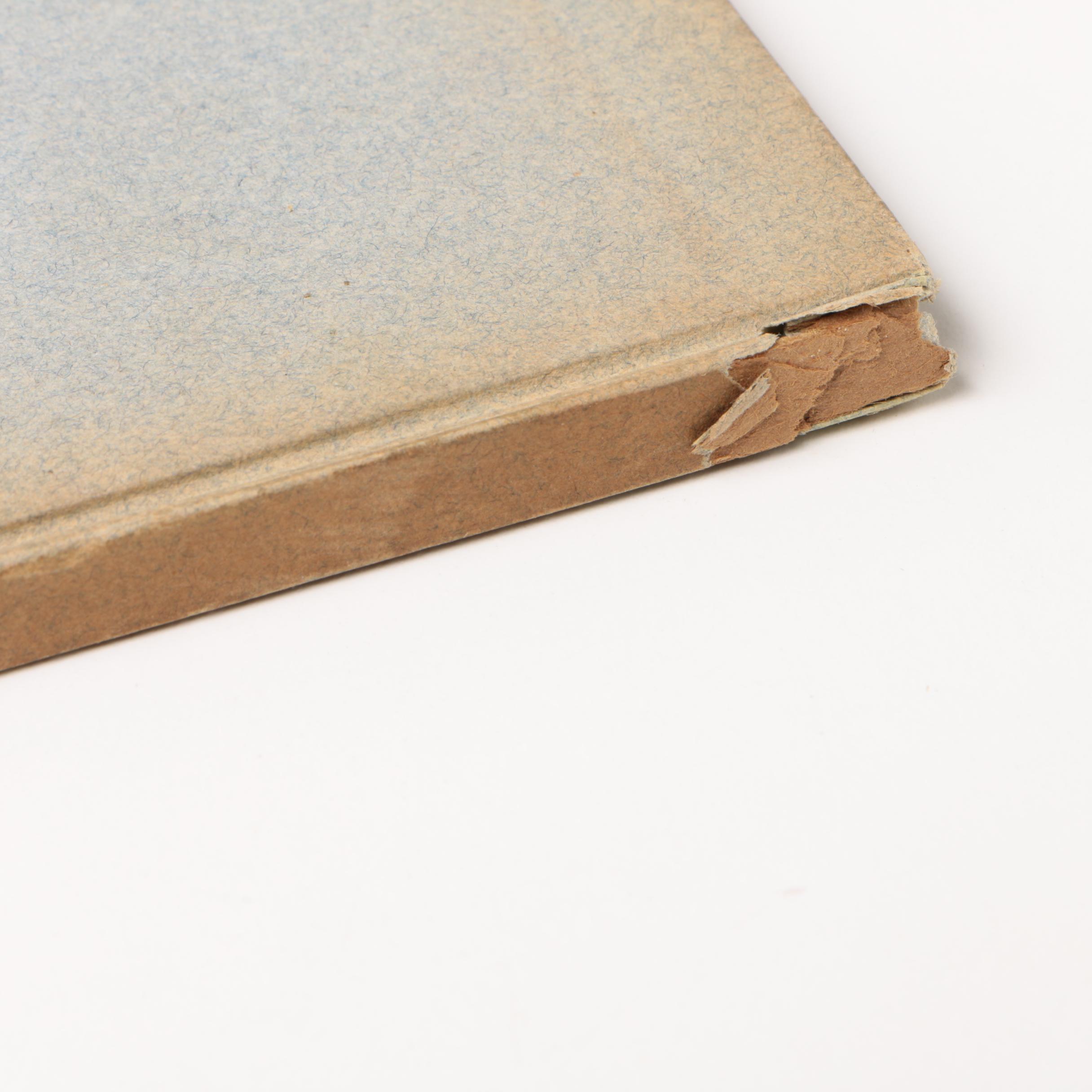 Signed 1931 "American Dry Flies" by Edgar Burke