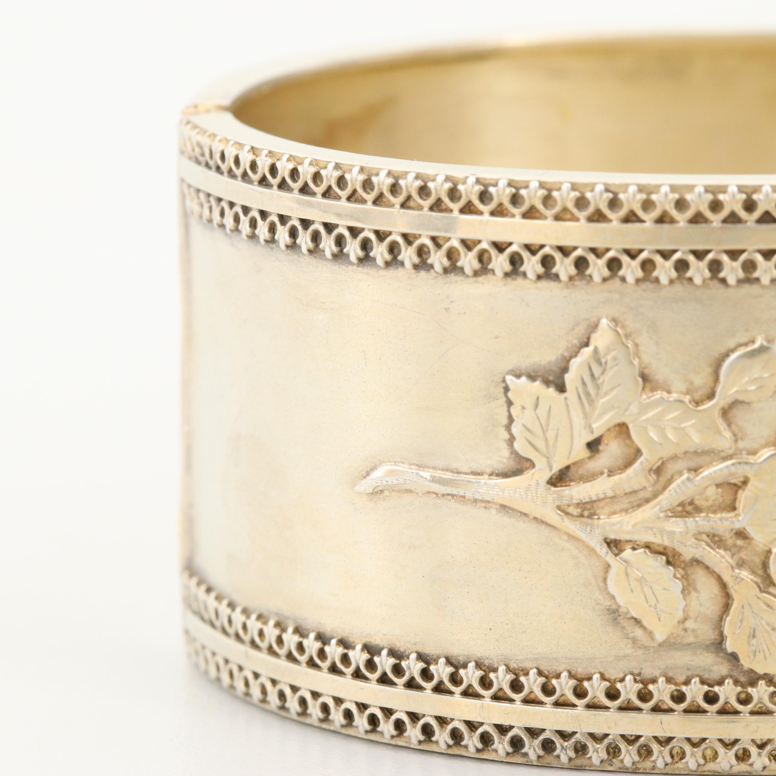 Victorian Robert James Dick Sterling Silver Bracelet