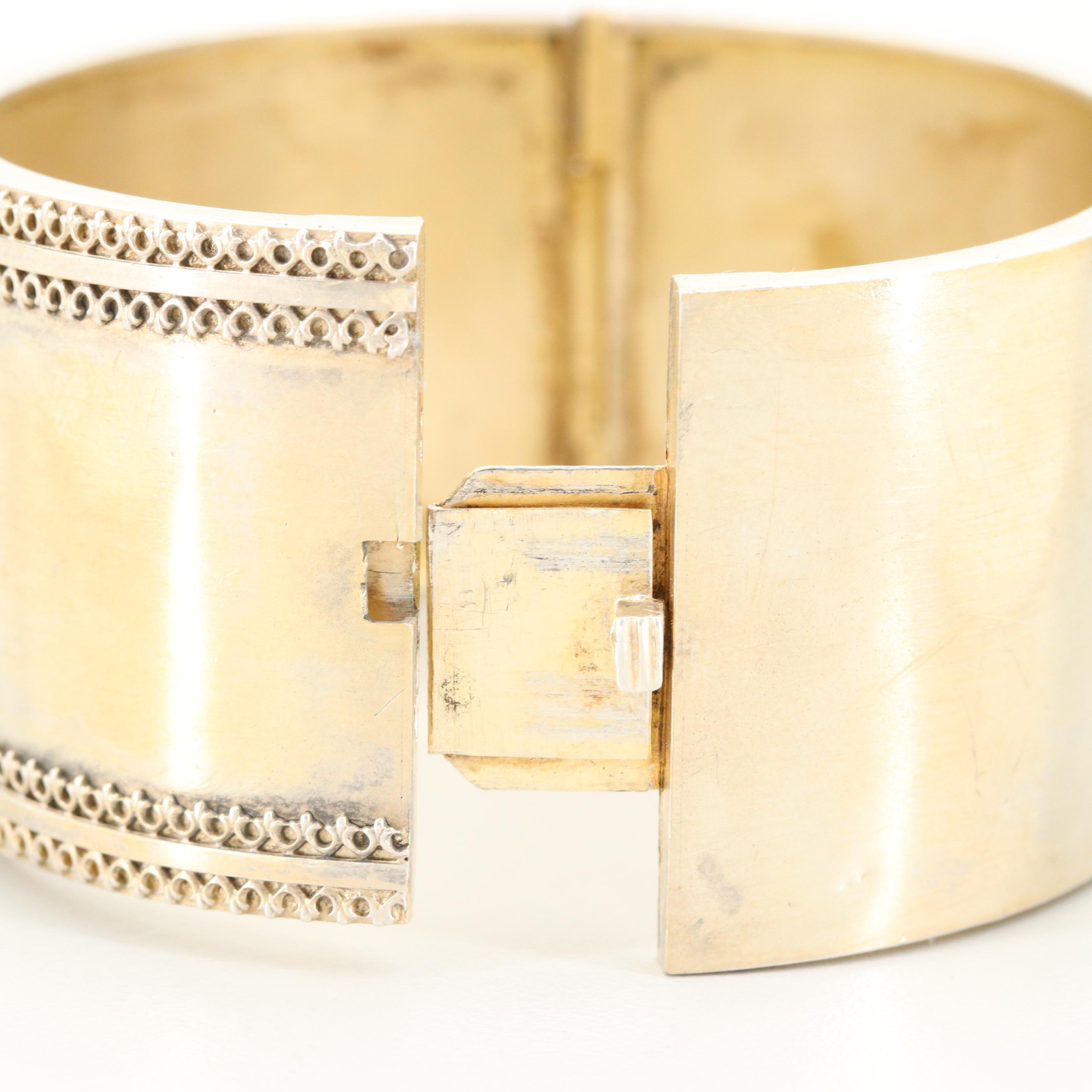 Victorian Robert James Dick Sterling Silver Bracelet