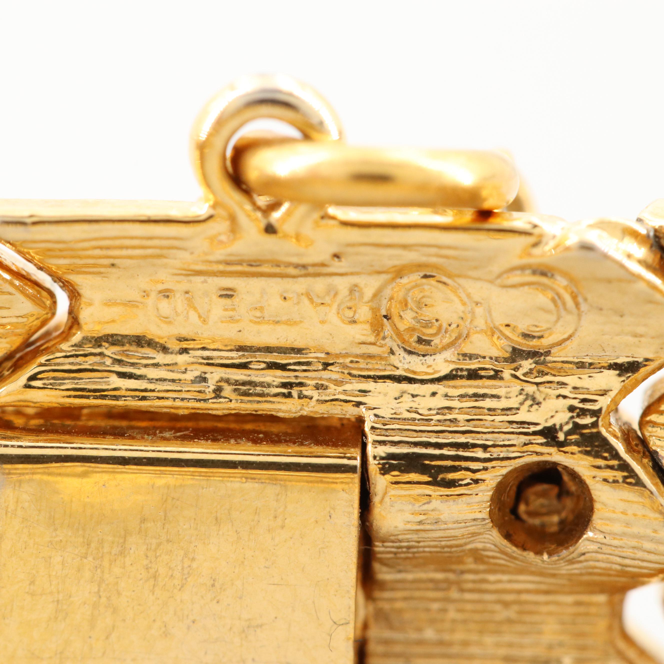 Vintage Hattie Carnegie Enamel Expandable Bracelet