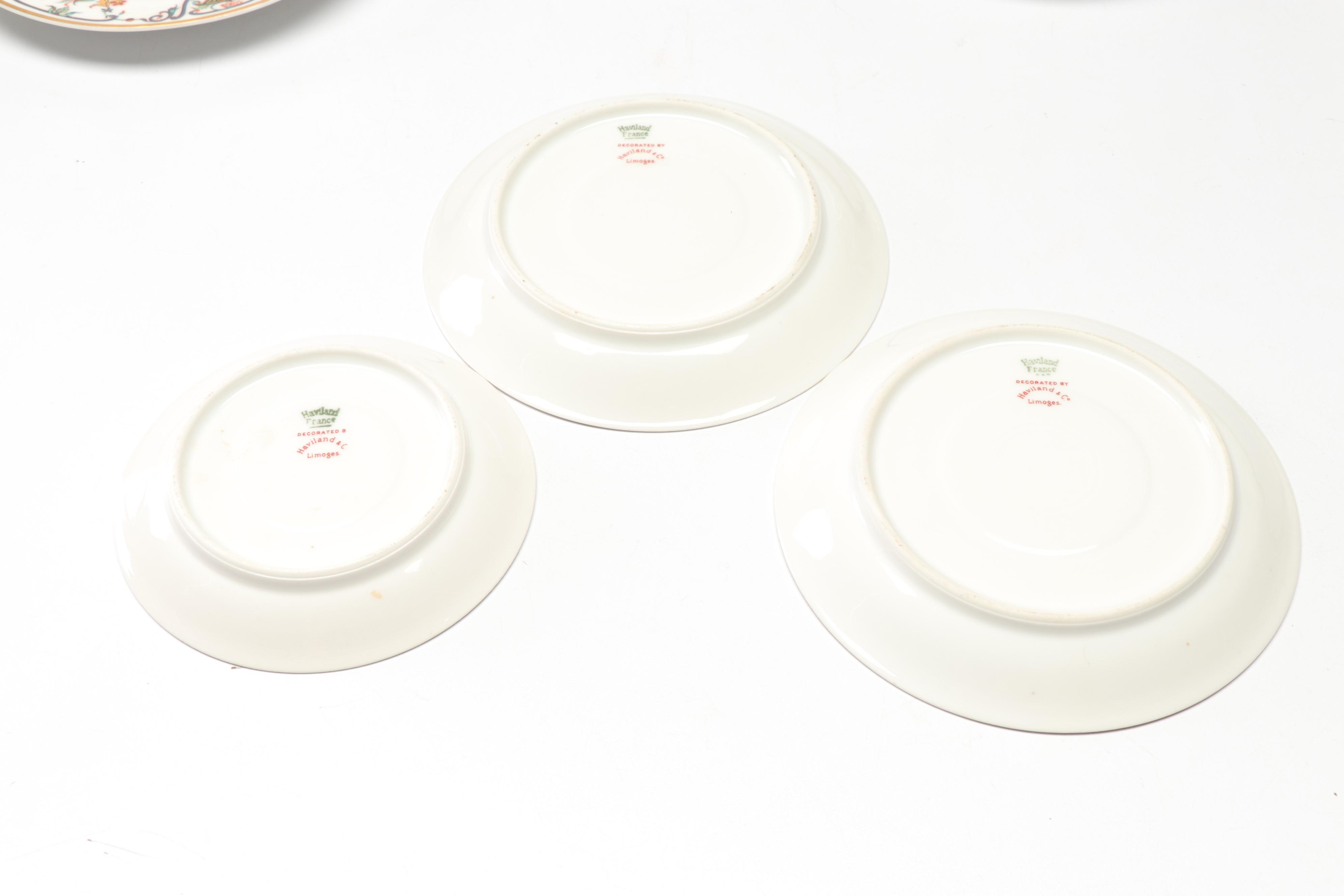 Haviland & Co. Limoges Porcelain Dinnerware