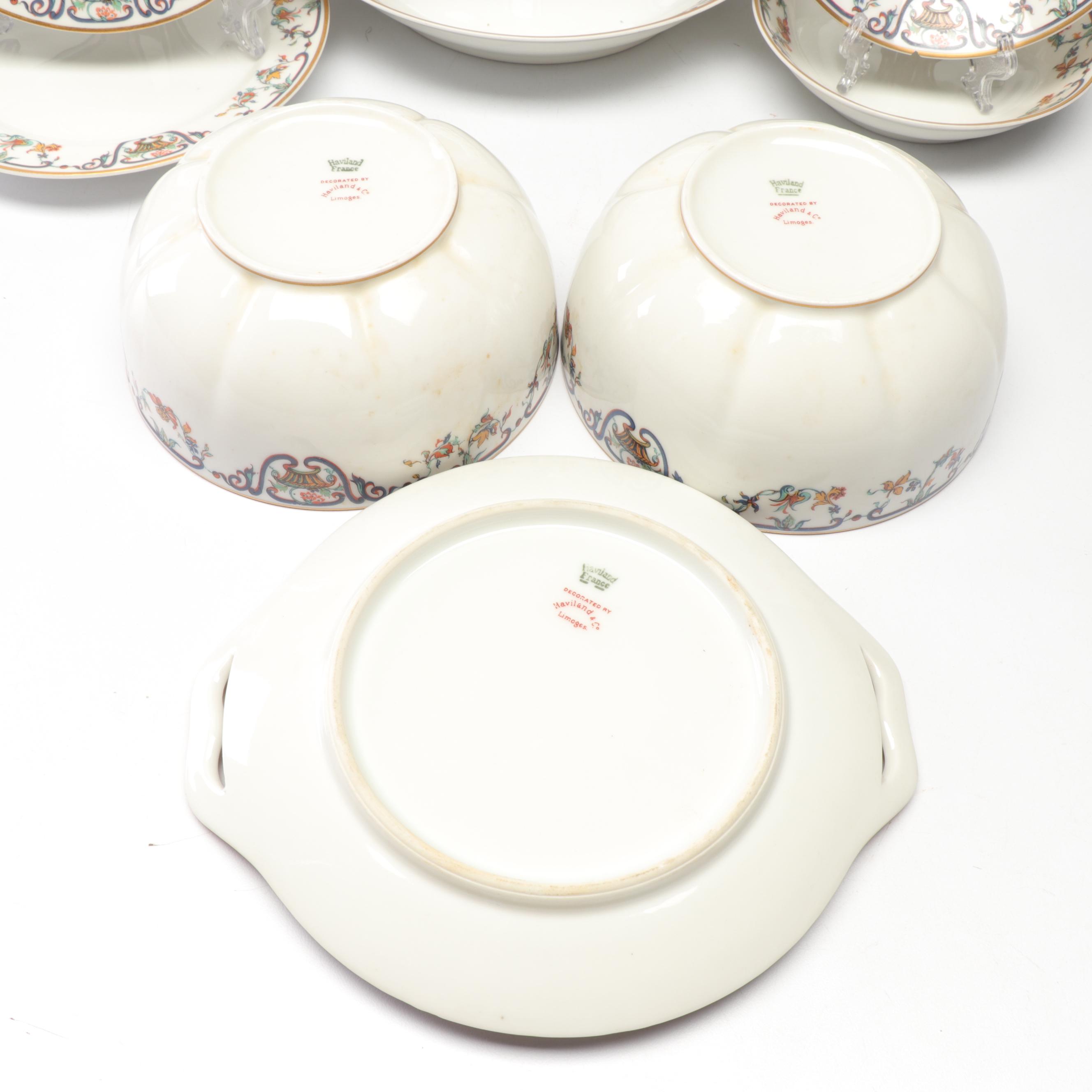 Haviland & Co. Limoges Porcelain Dinnerware