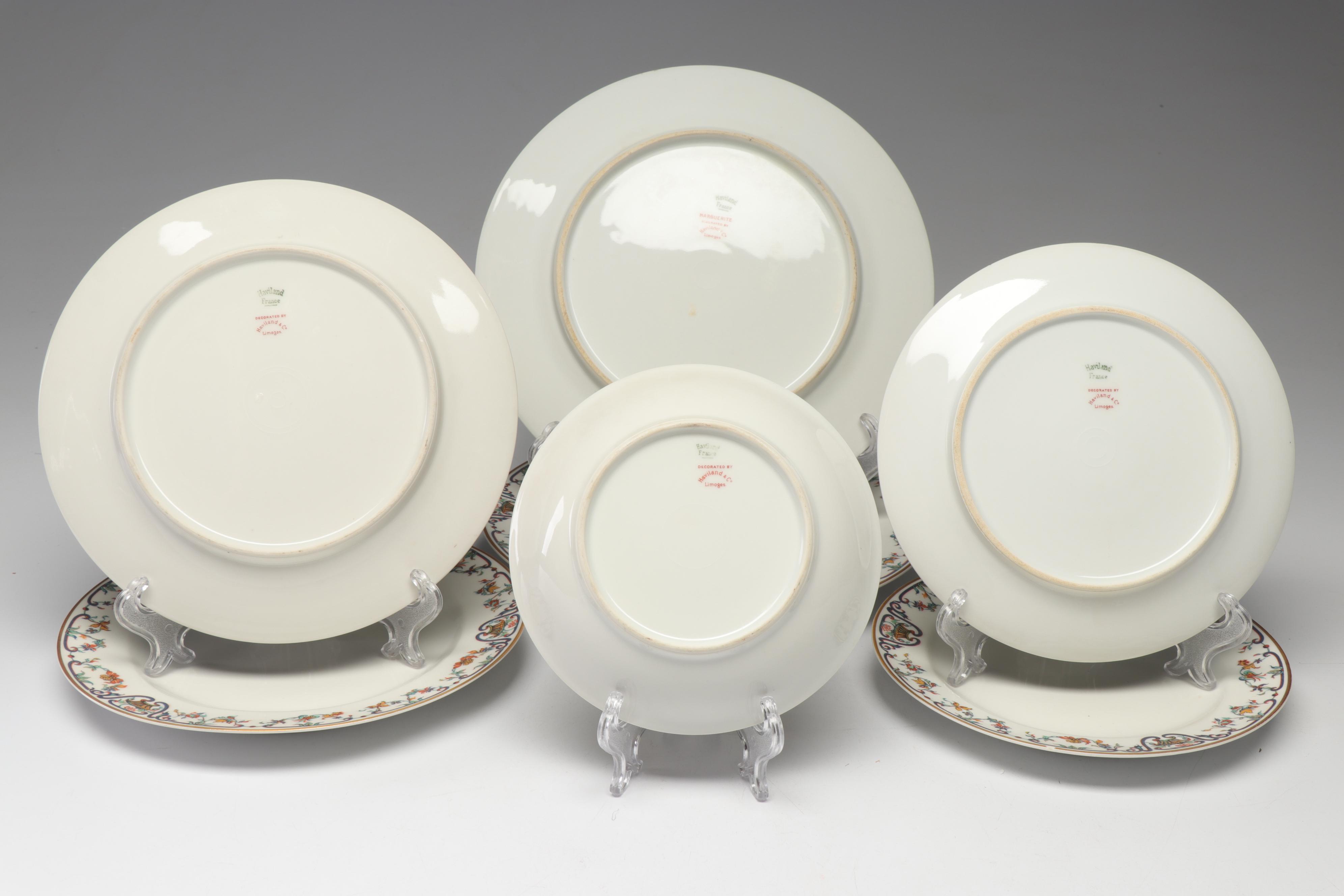 Haviland & Co. Limoges Porcelain Dinnerware