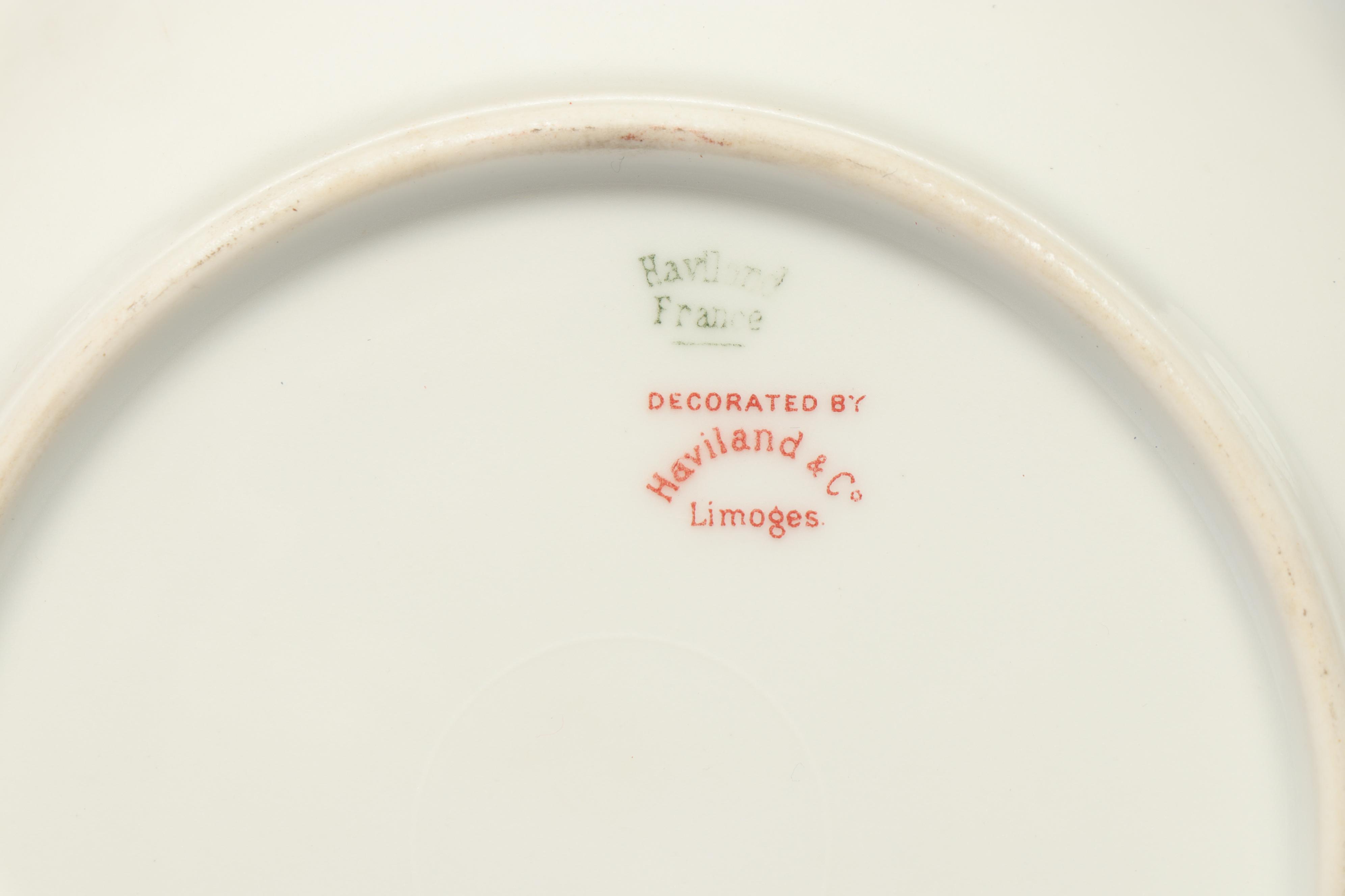 Haviland & Co. Limoges Porcelain Dinnerware