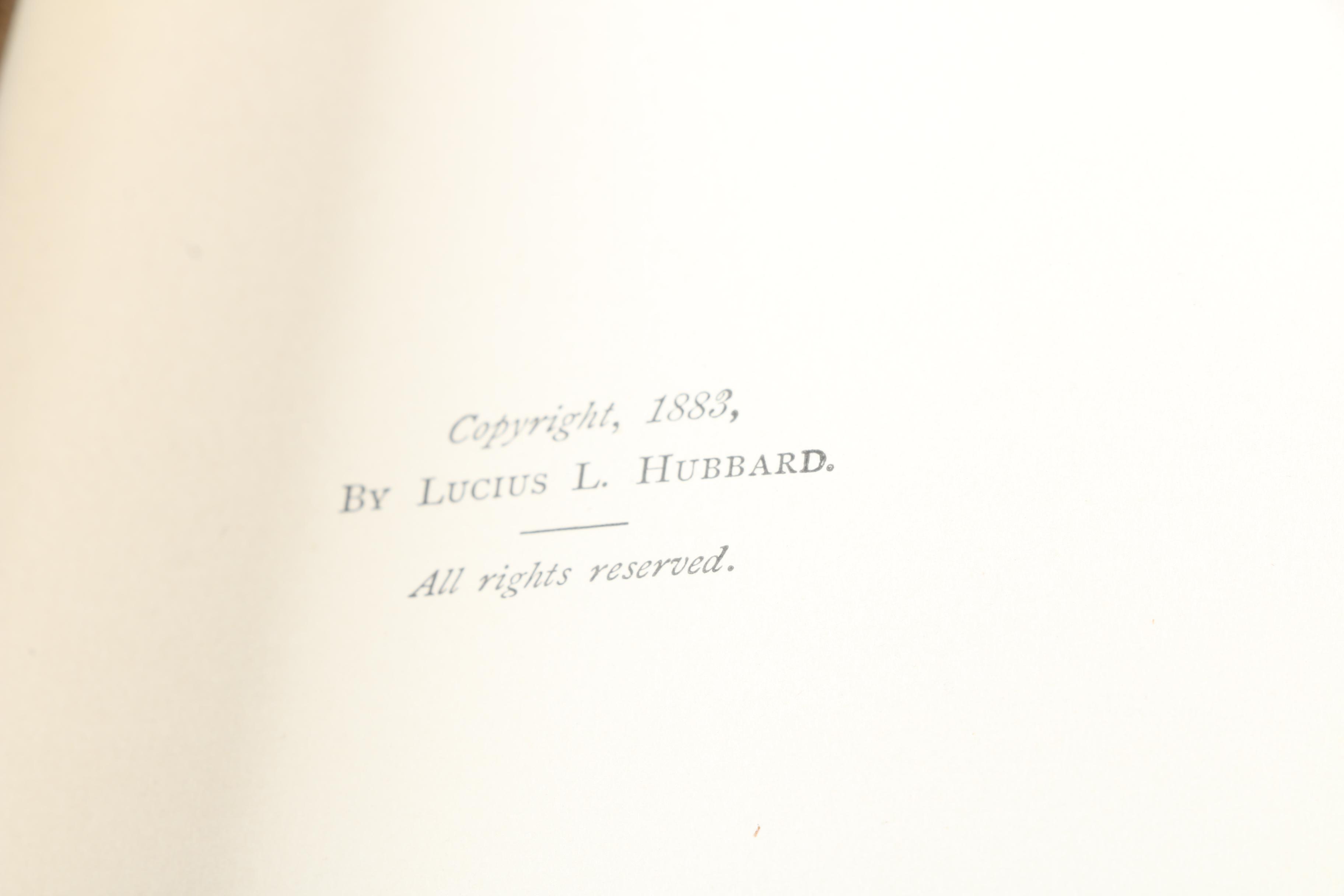 Antique Hunting Books including "Woods and Lakes of Maine"