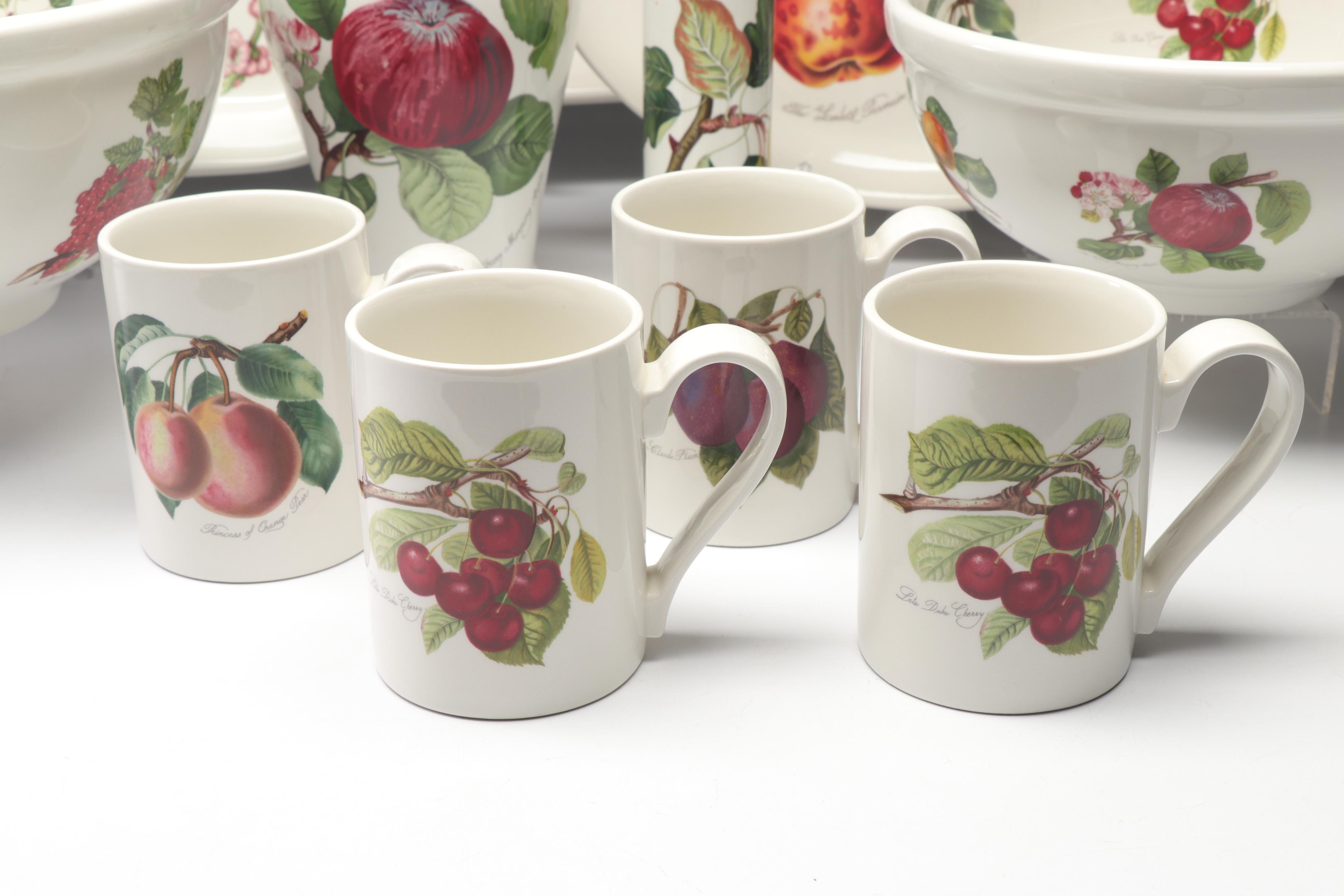 Portmeirion "Pomona" Ceramic Bakeware and Tableware