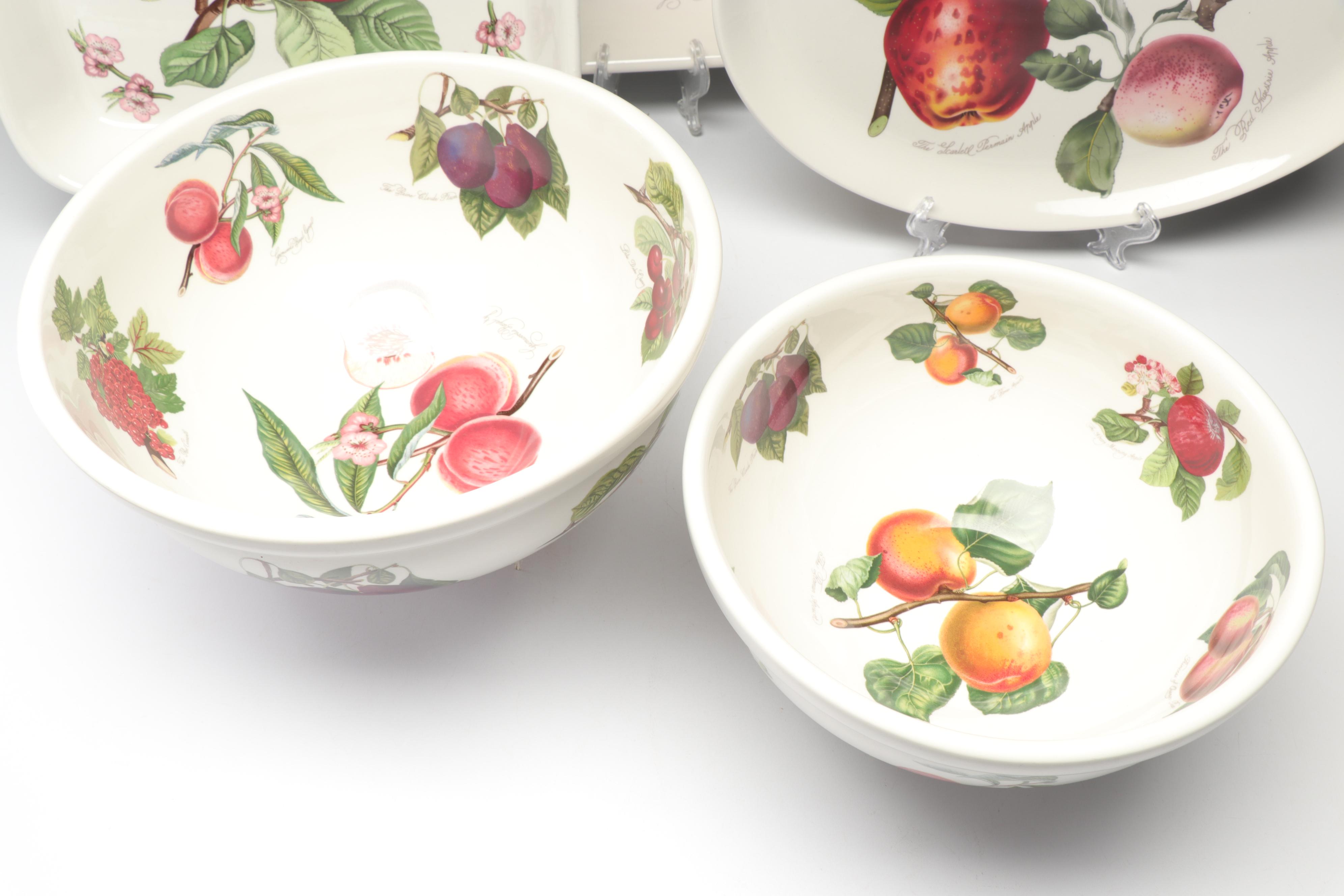 Portmeirion "Pomona" Ceramic Bakeware and Tableware