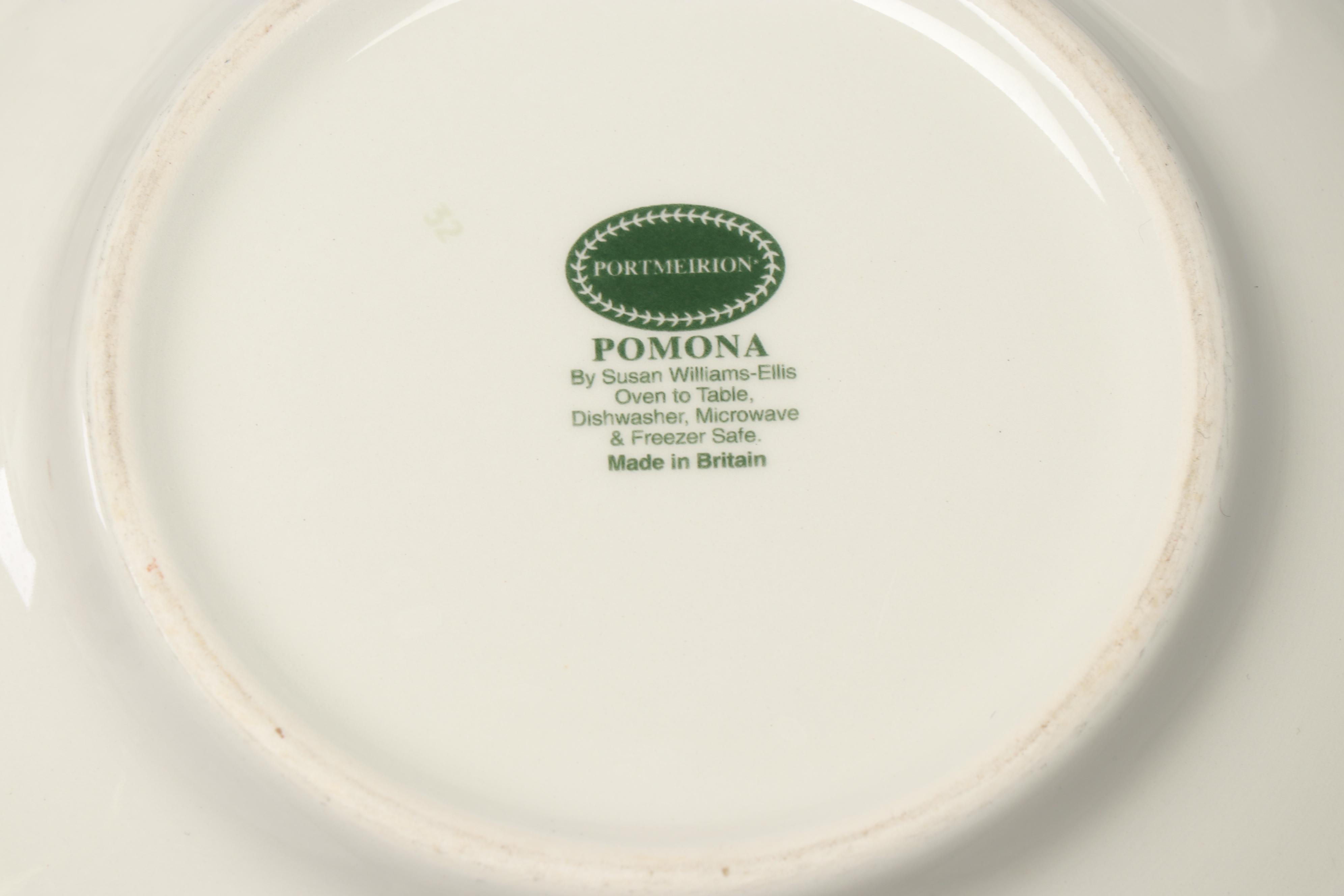 Portmeirion "Pomona" Ceramic Bakeware and Tableware
