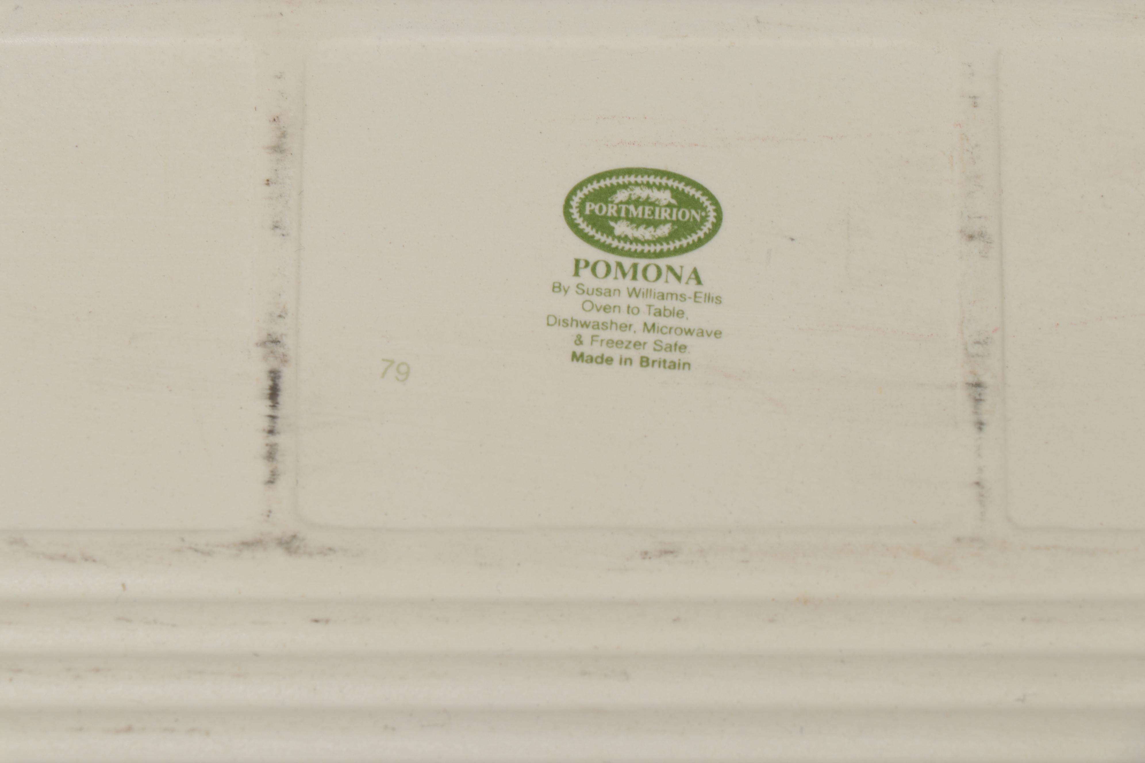 Portmeirion "Pomona" Ceramic Bakeware and Tableware