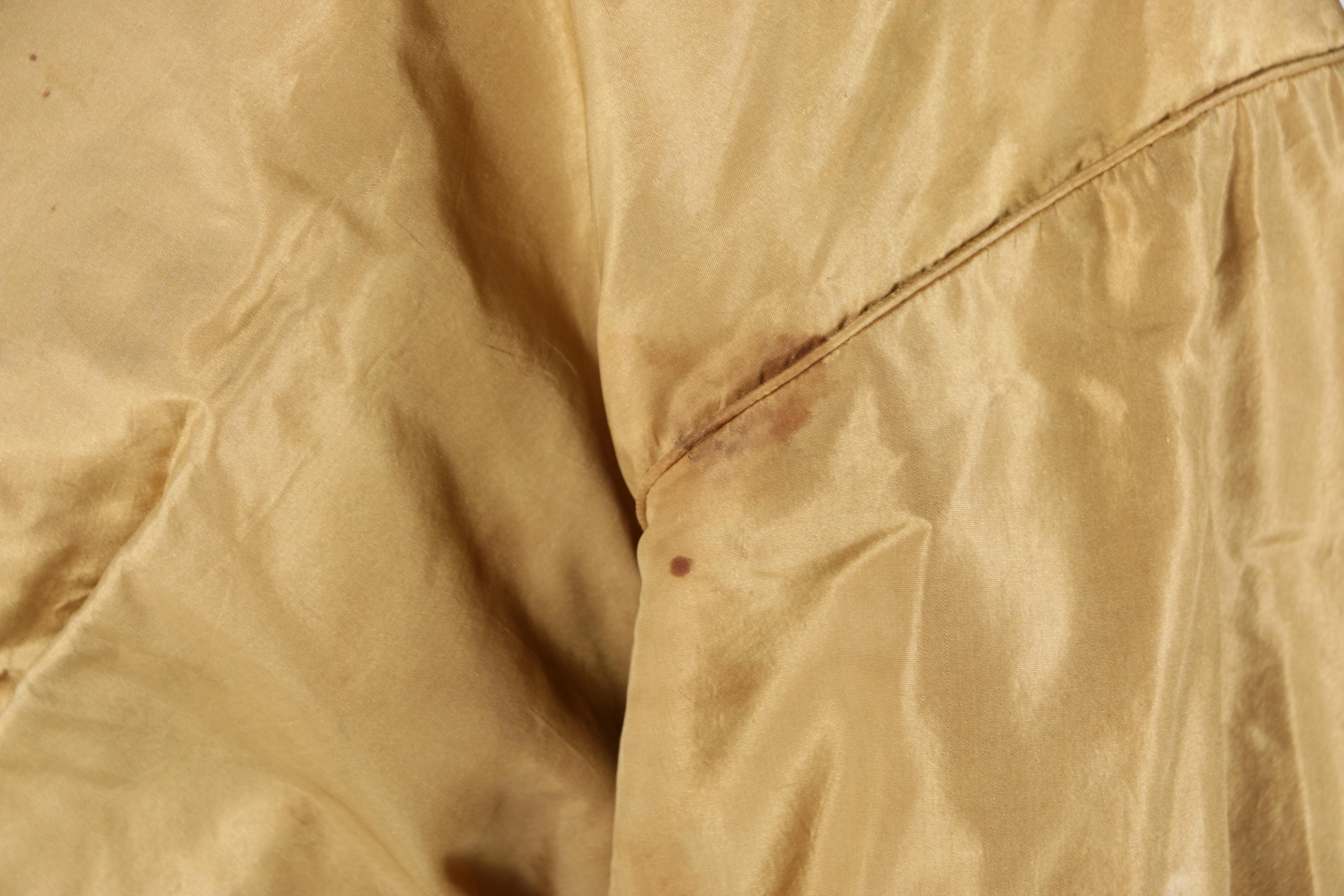 Reconstruction Era Taffeta Dress Set with Two Bodices, 1860s to 1870s