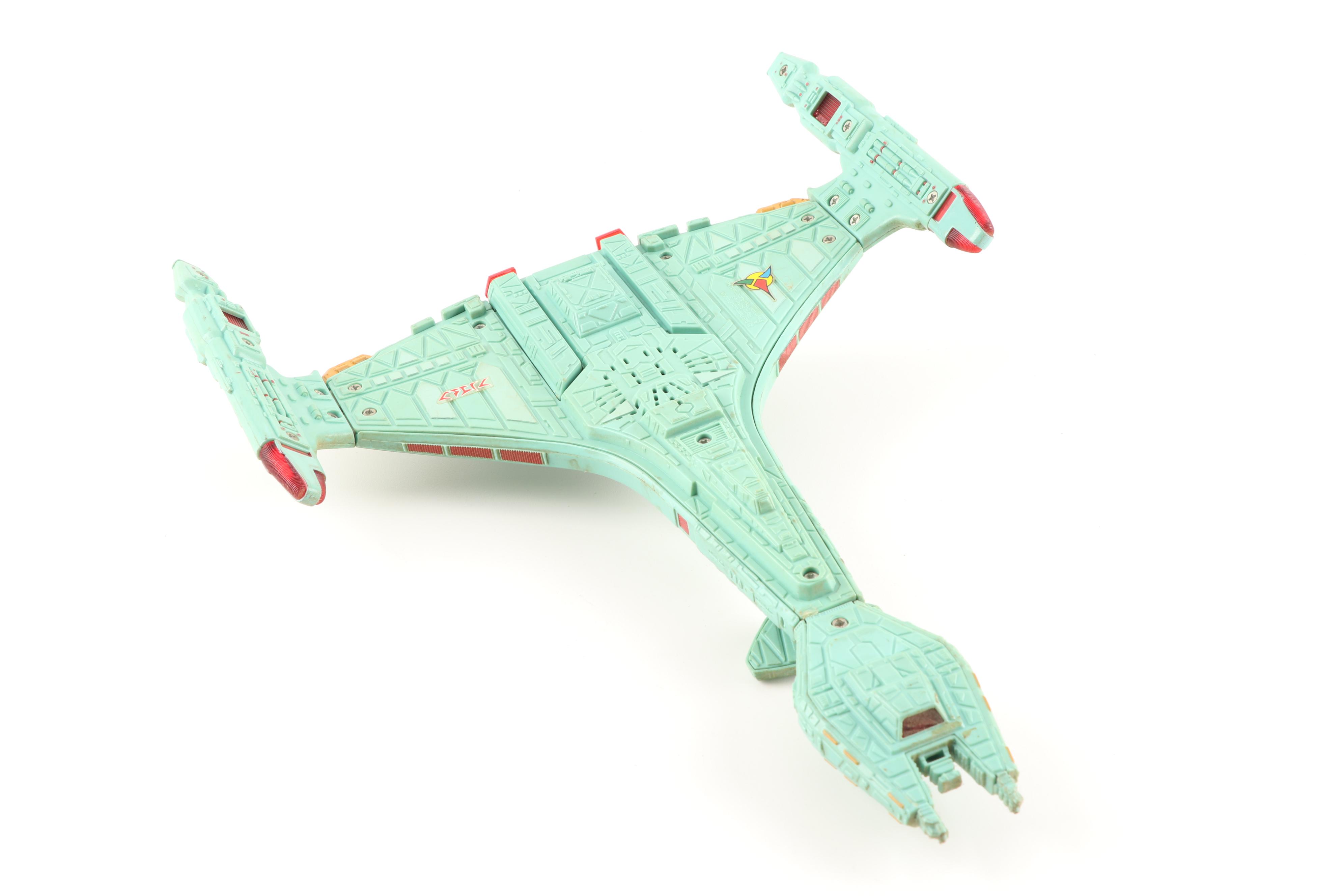 Playmates "Star Trek" Klingon Attack Cruiser and Bird-of-Prey