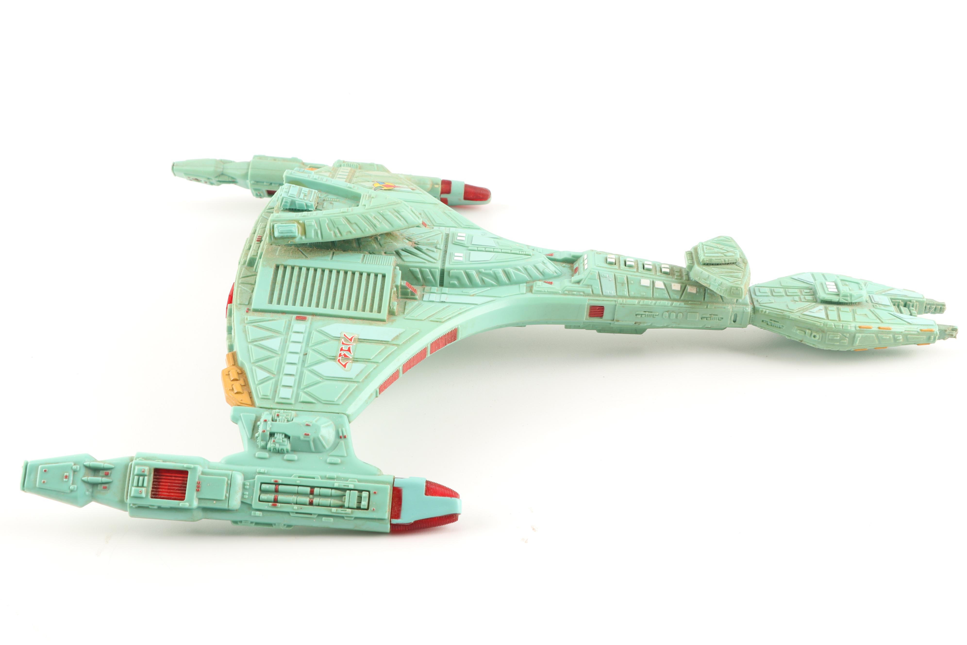 Playmates "Star Trek" Klingon Attack Cruiser and Bird-of-Prey