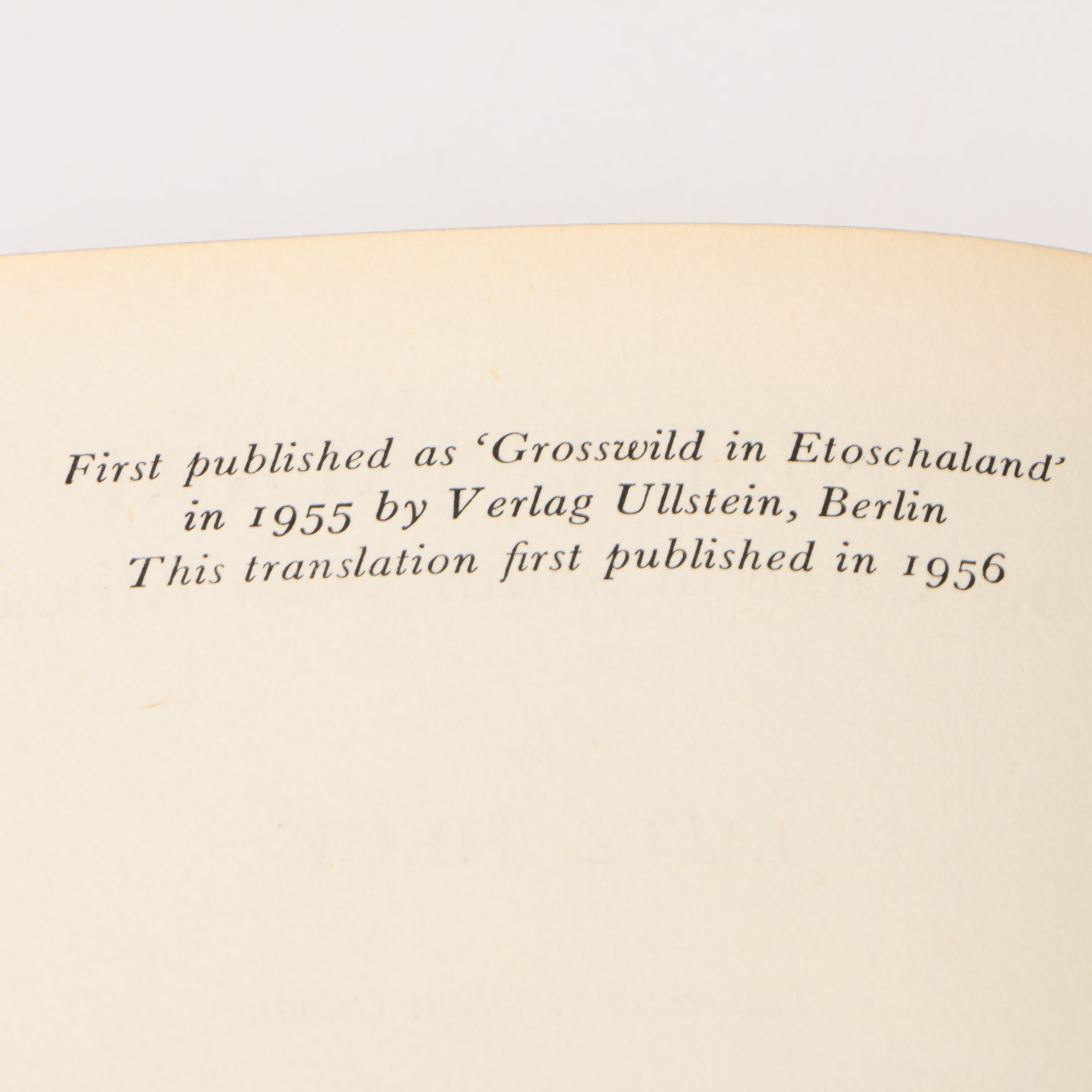 African Game featuring "Hunting Big Game in Africa" and More