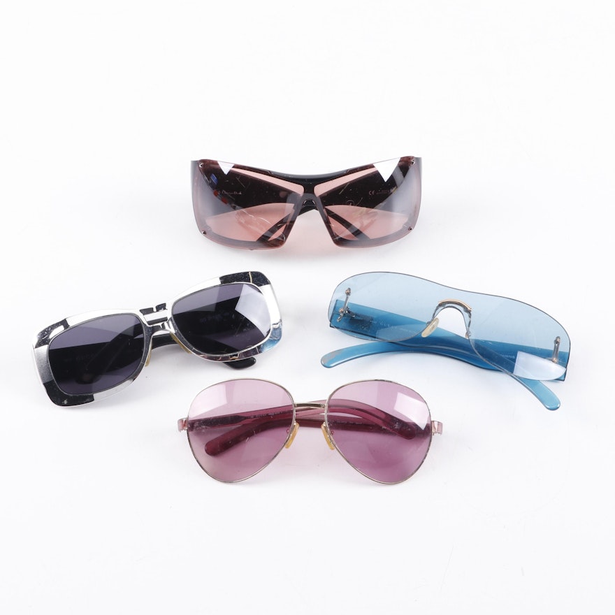 Gucci Sunglasses and Christian Dior Overshine 2 Sunglasses