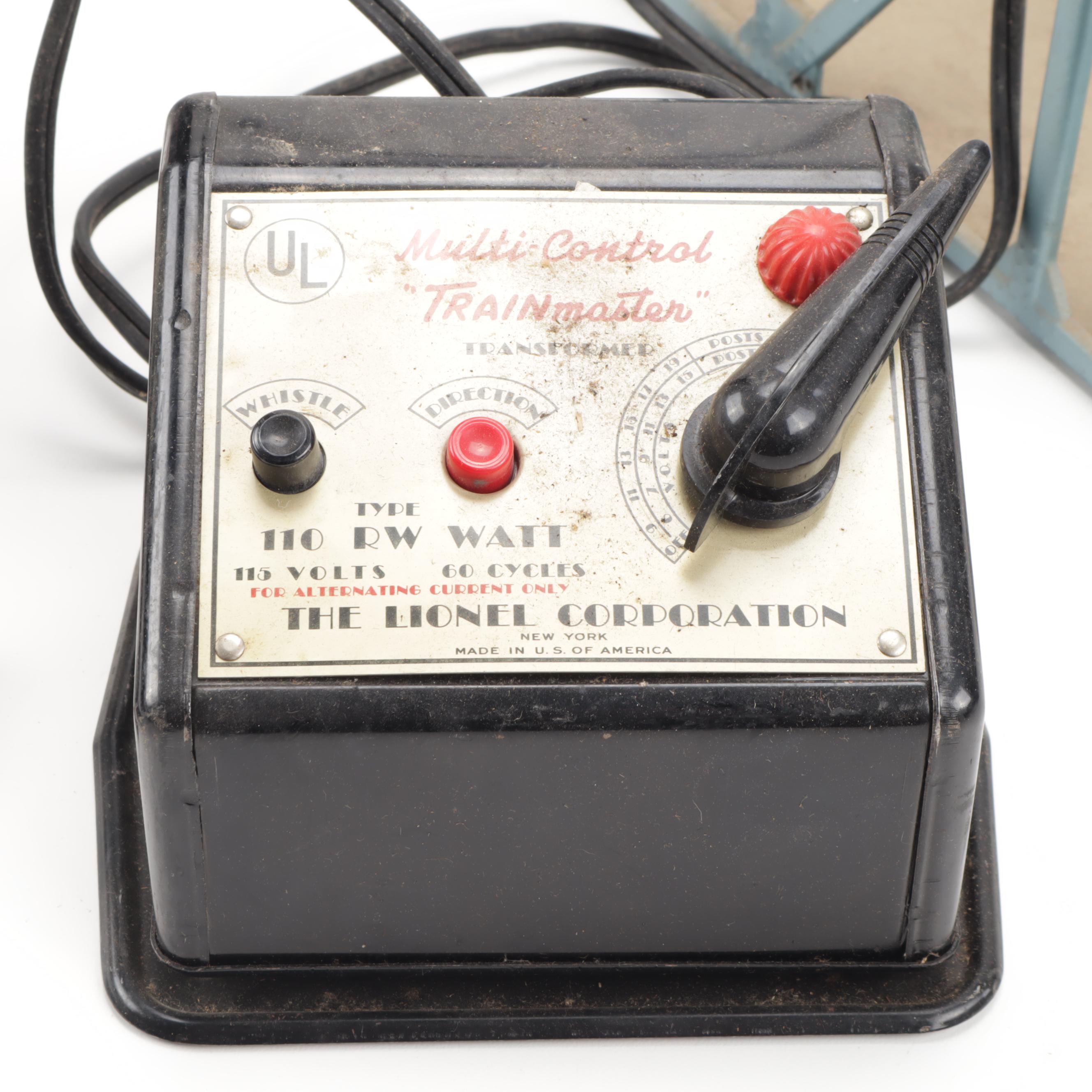 Model Train Bridge and Transformer