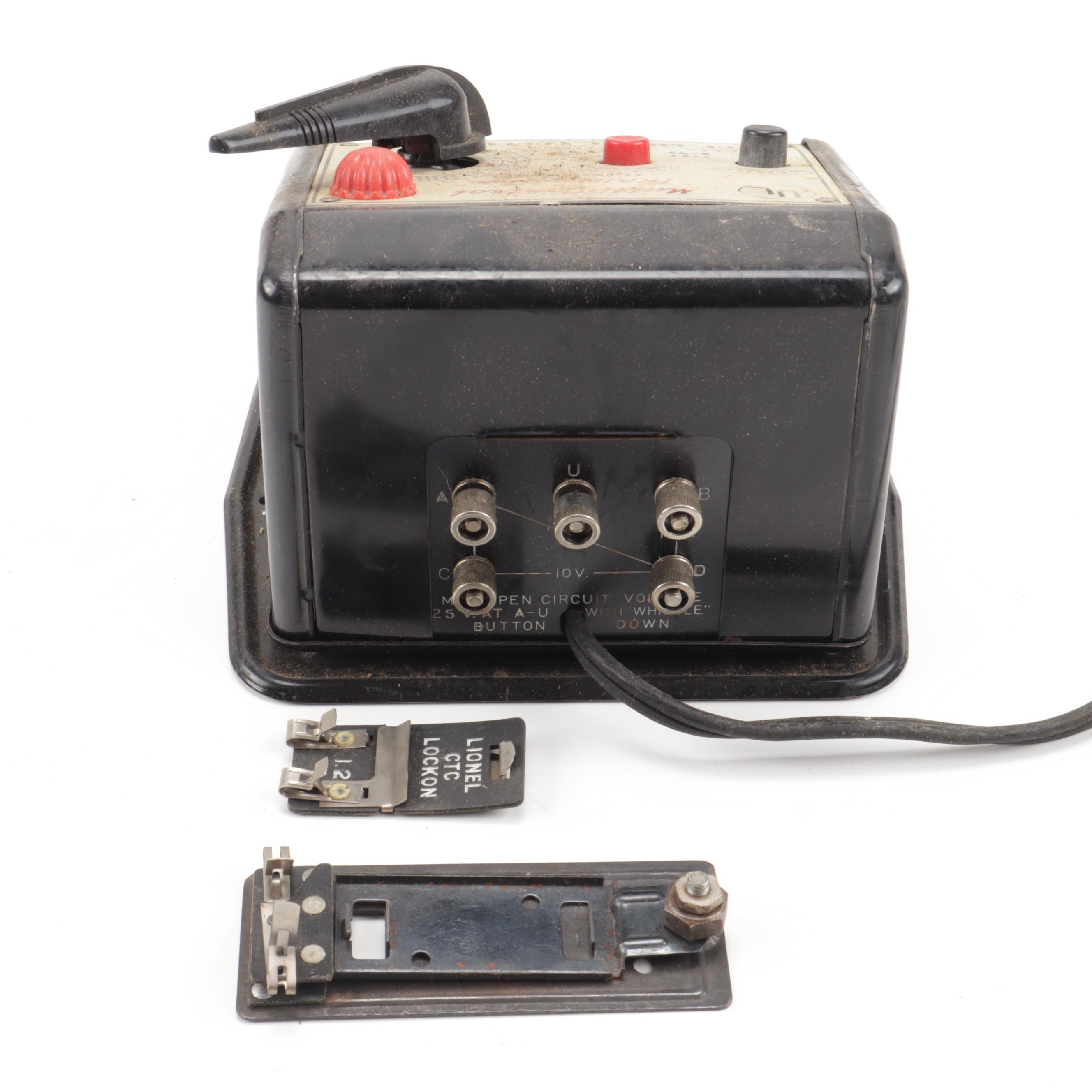 Model Train Bridge and Transformer