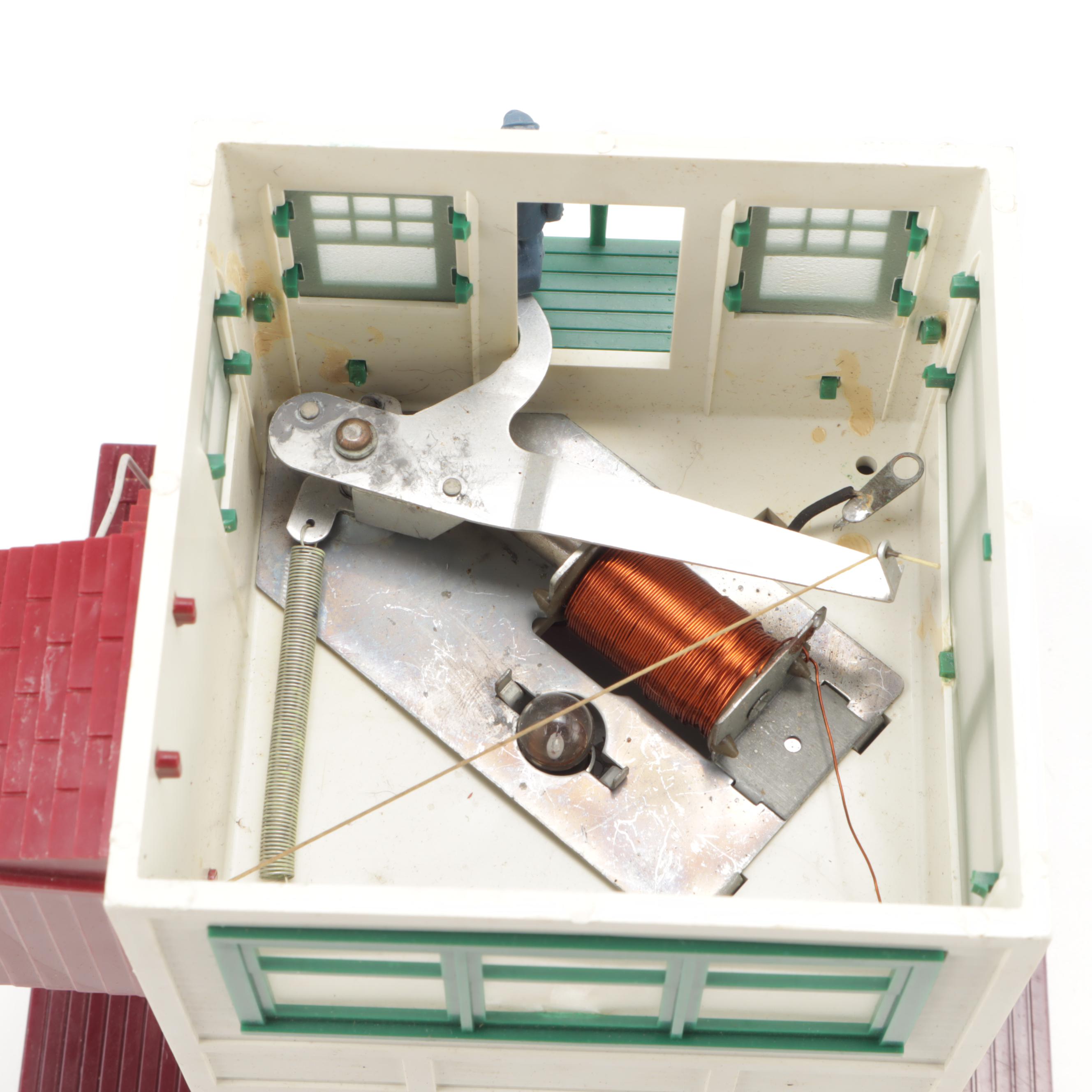 Model Train Bridge and Transformer