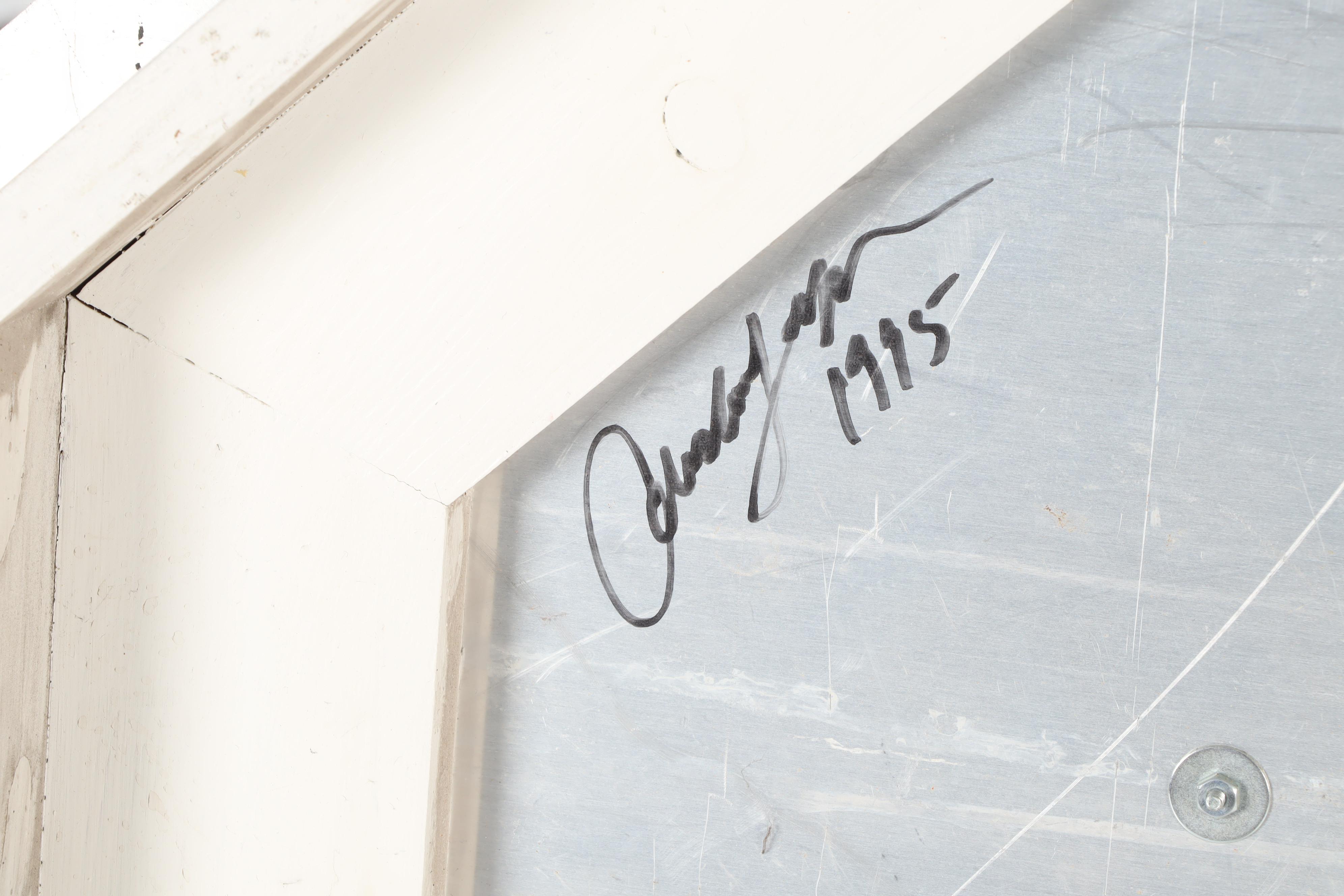 Aris Georgiades Metal Wall Sculpture "Stop Them"