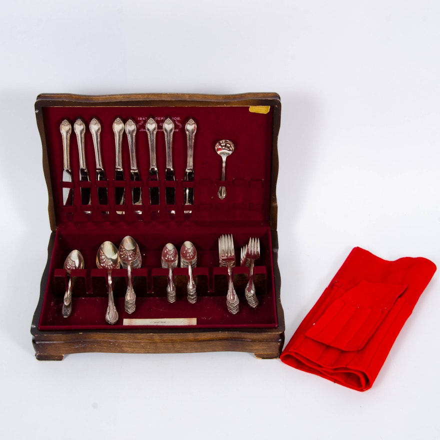 Rogers Brothers "Remembrance" Plated Silver Flatware and Serving Pieces