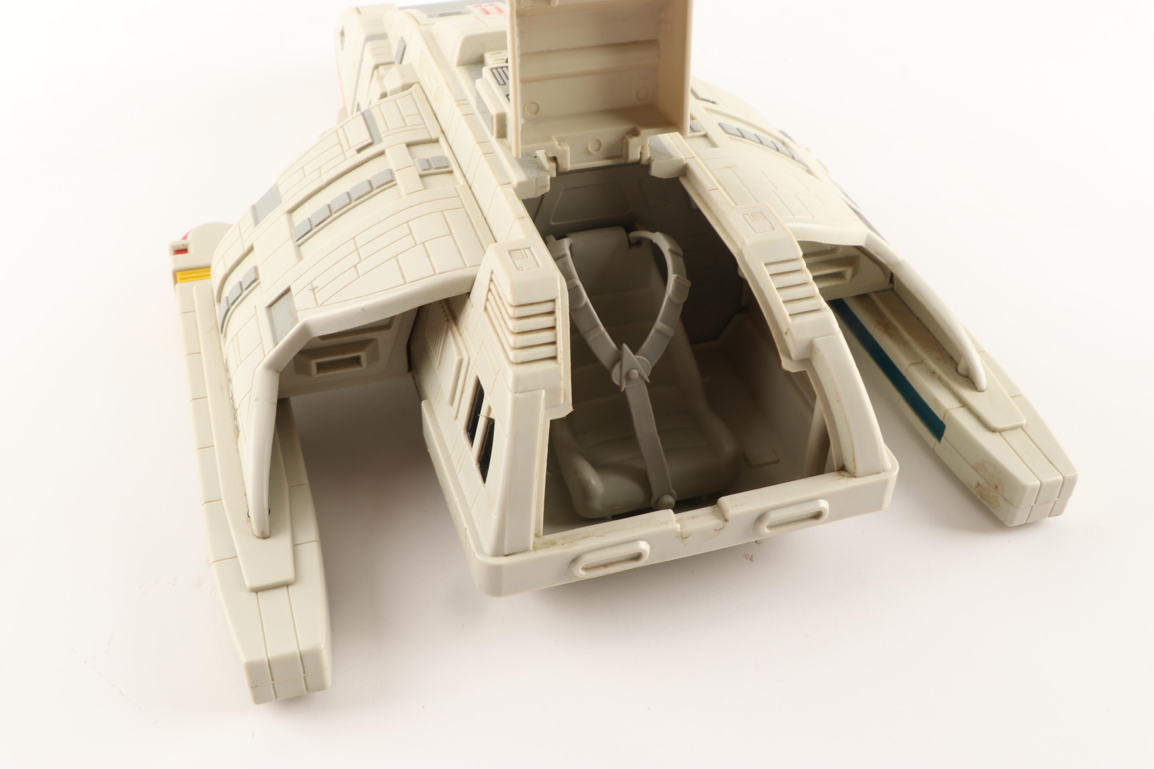 "Star Trek: Deep Space Nine" U.S.S. Orinico Runabout Model with Micro Machines