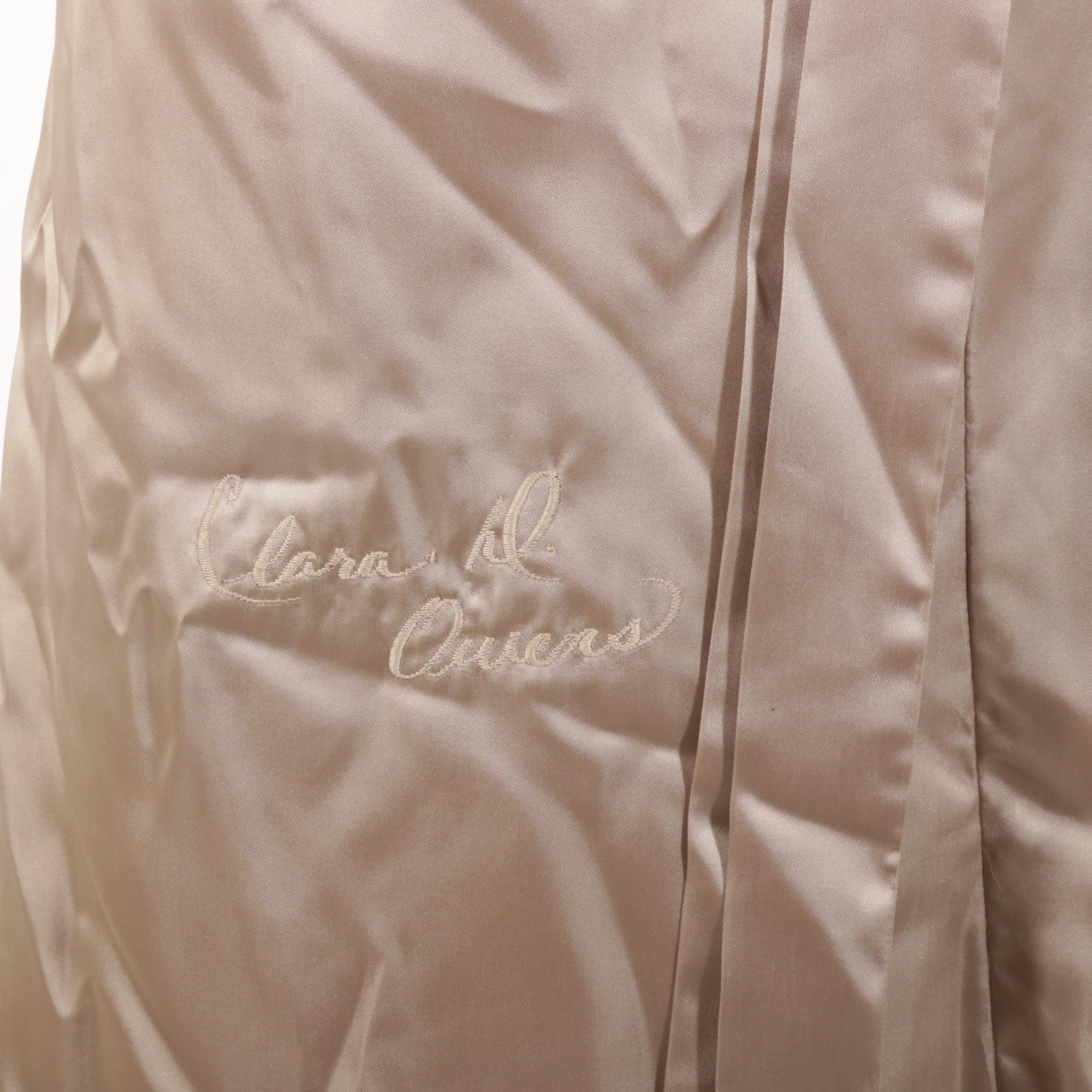 Mink Fur Coat from Jones Furs with Scarf, Vintage