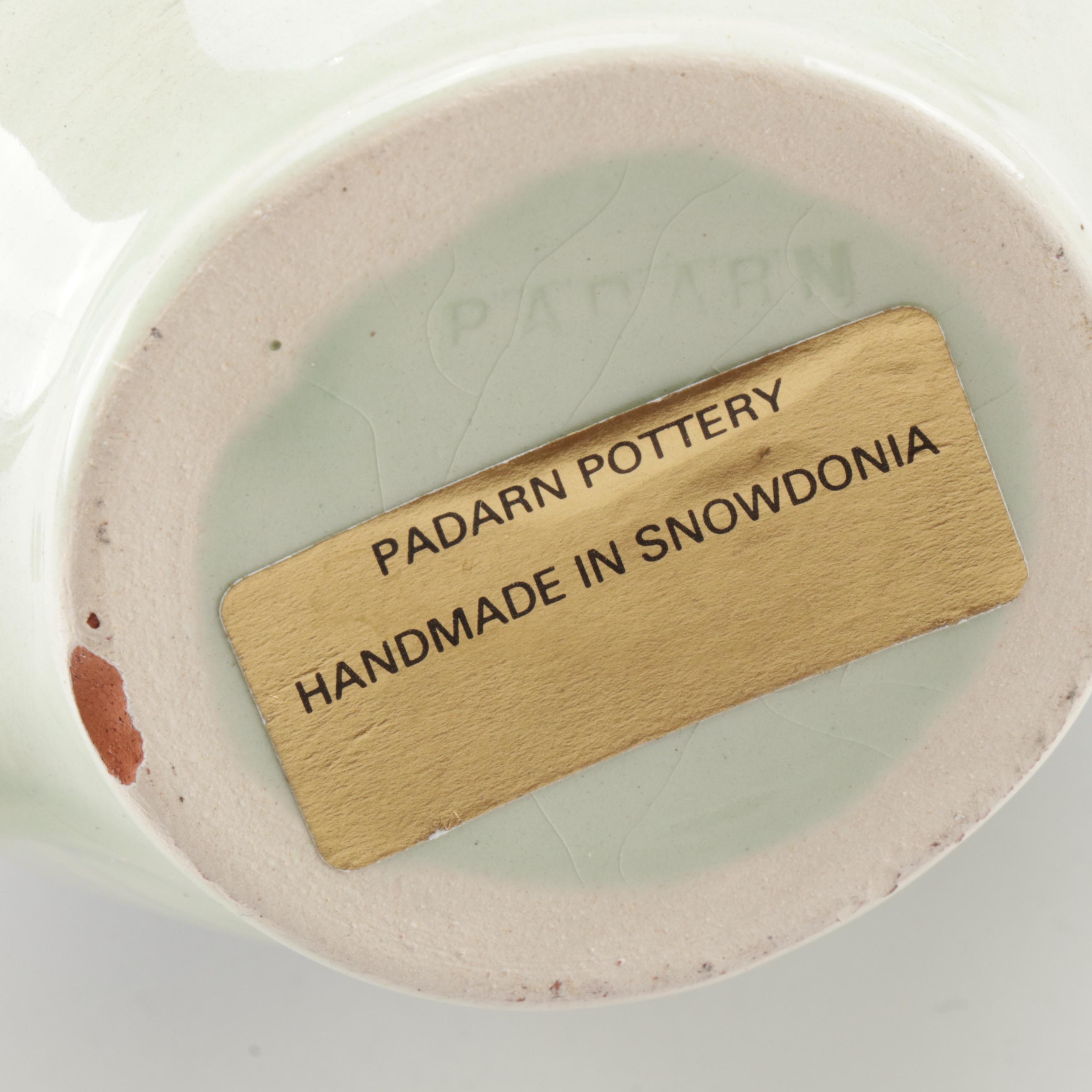 Welsh Padarn Pottery Sheep Pitcher, Mugs and Decor