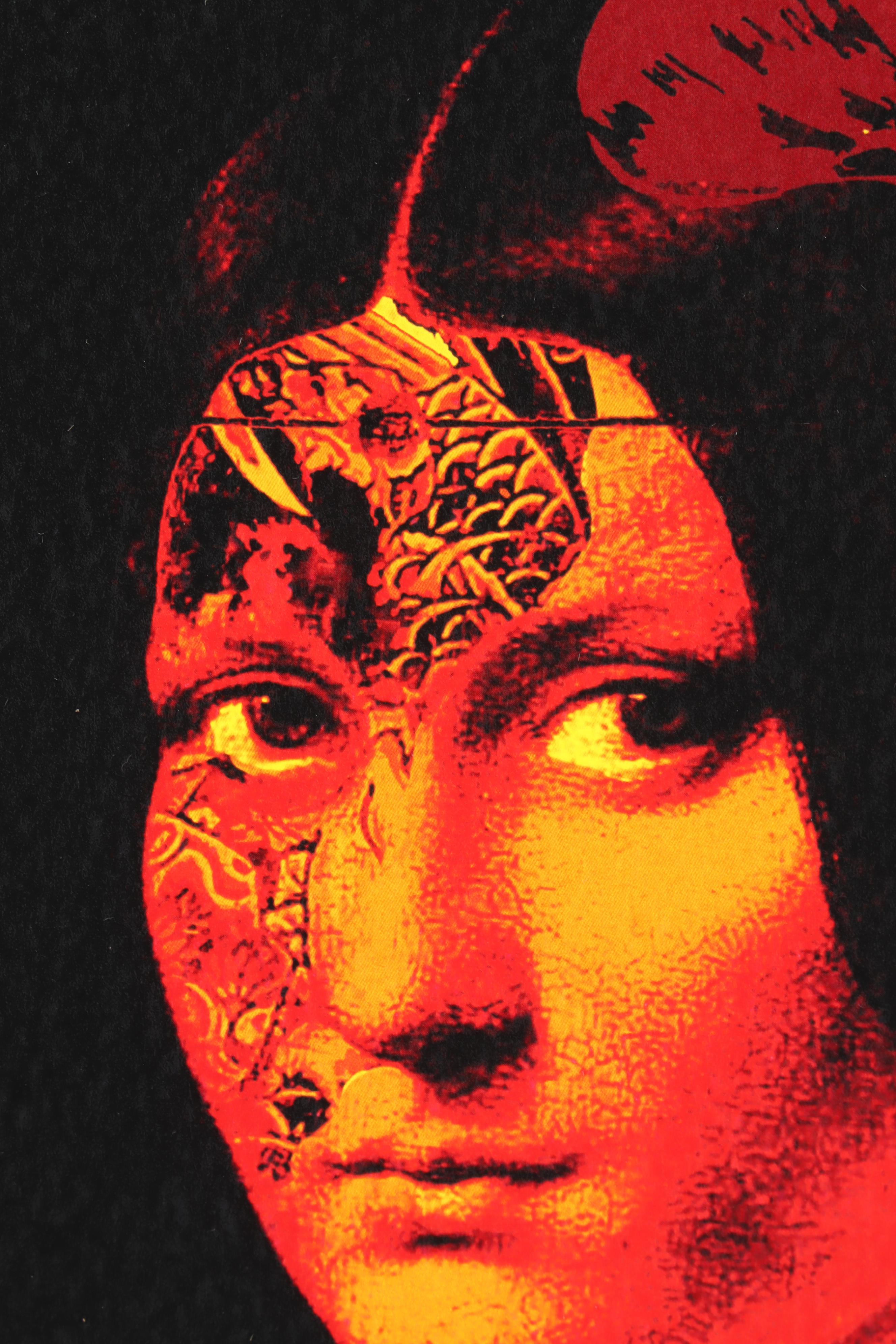 Death NYC Graphic Print After "La Belle Ferronnière"